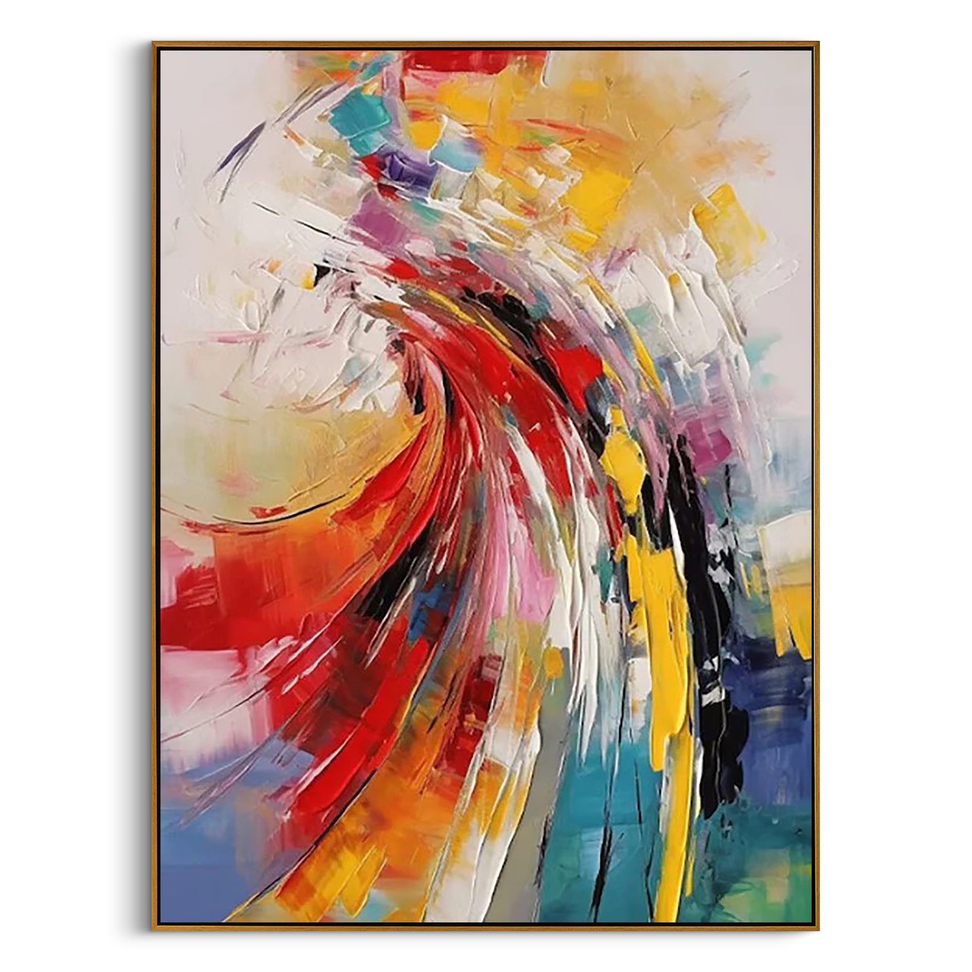 Abstract Canvas Art #AB964