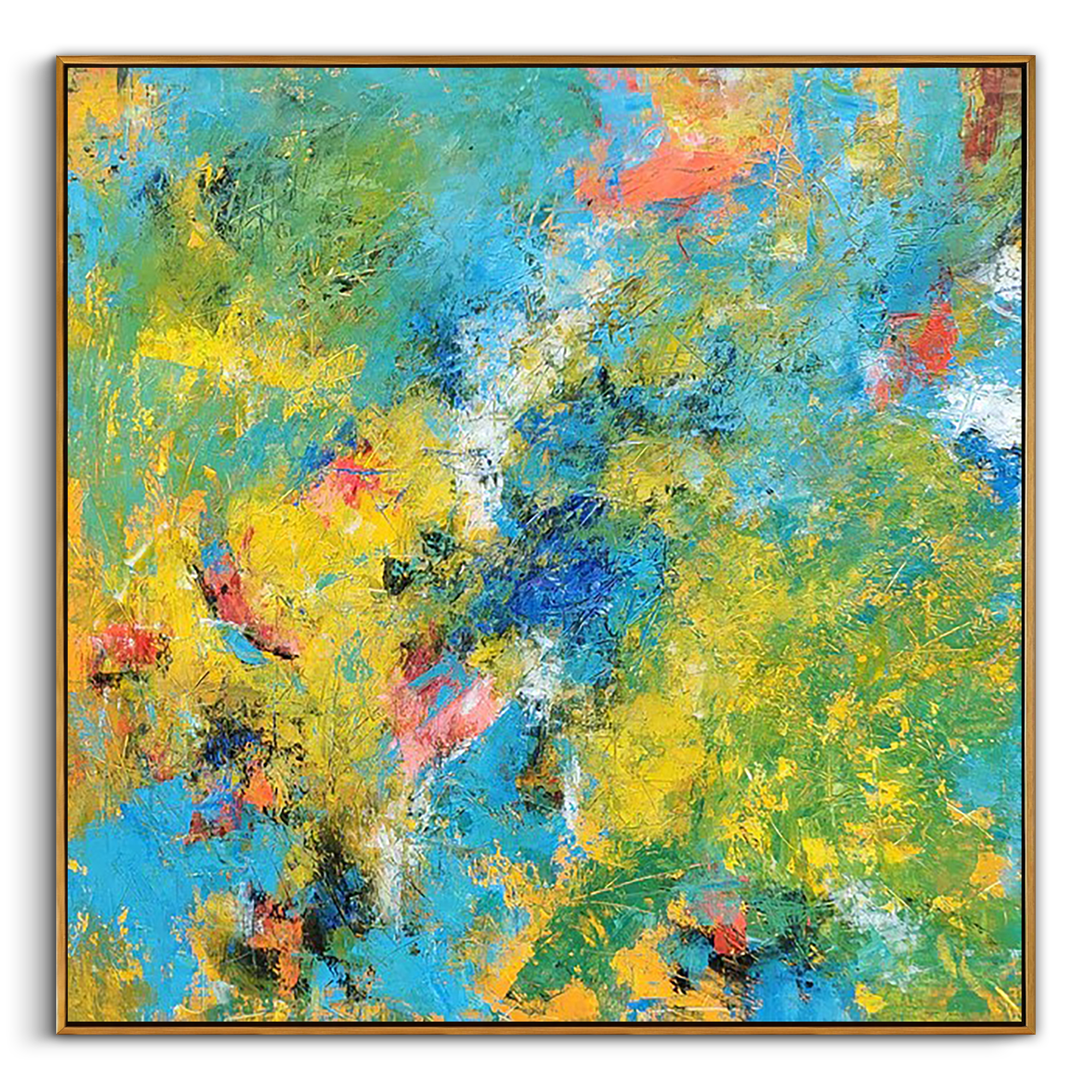 Abstract Canvas Art #AB1000