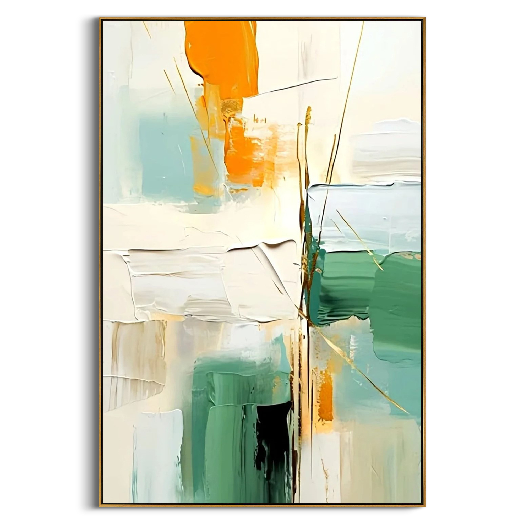 Abstract Canvas Art #AB954