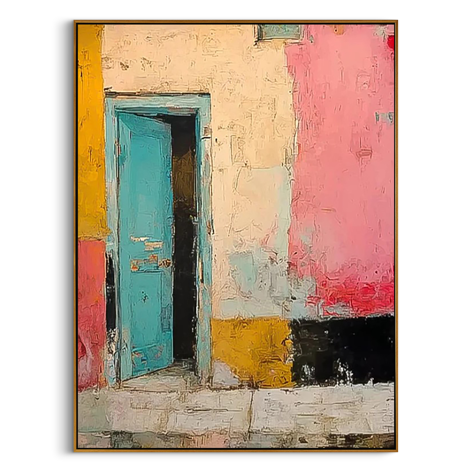 Abstract Canvas Art #AB972