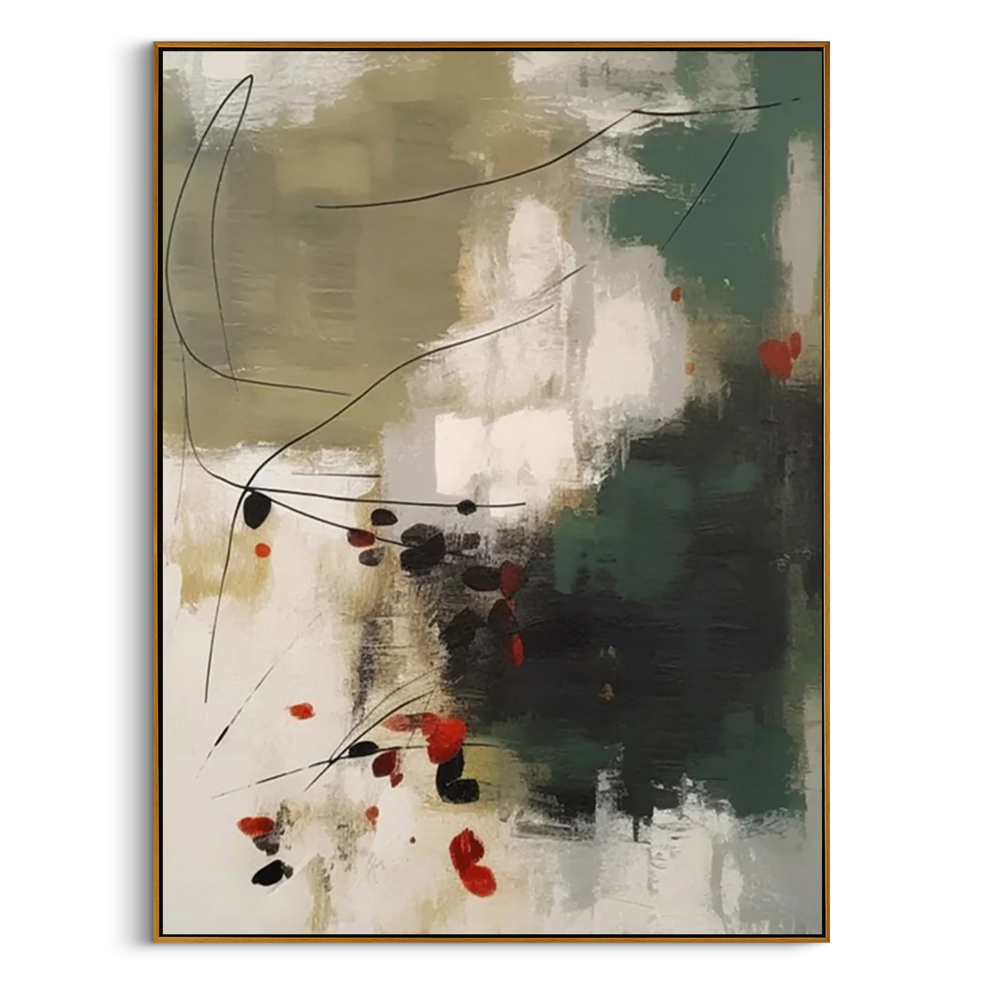 Abstract Canvas Art #AB979