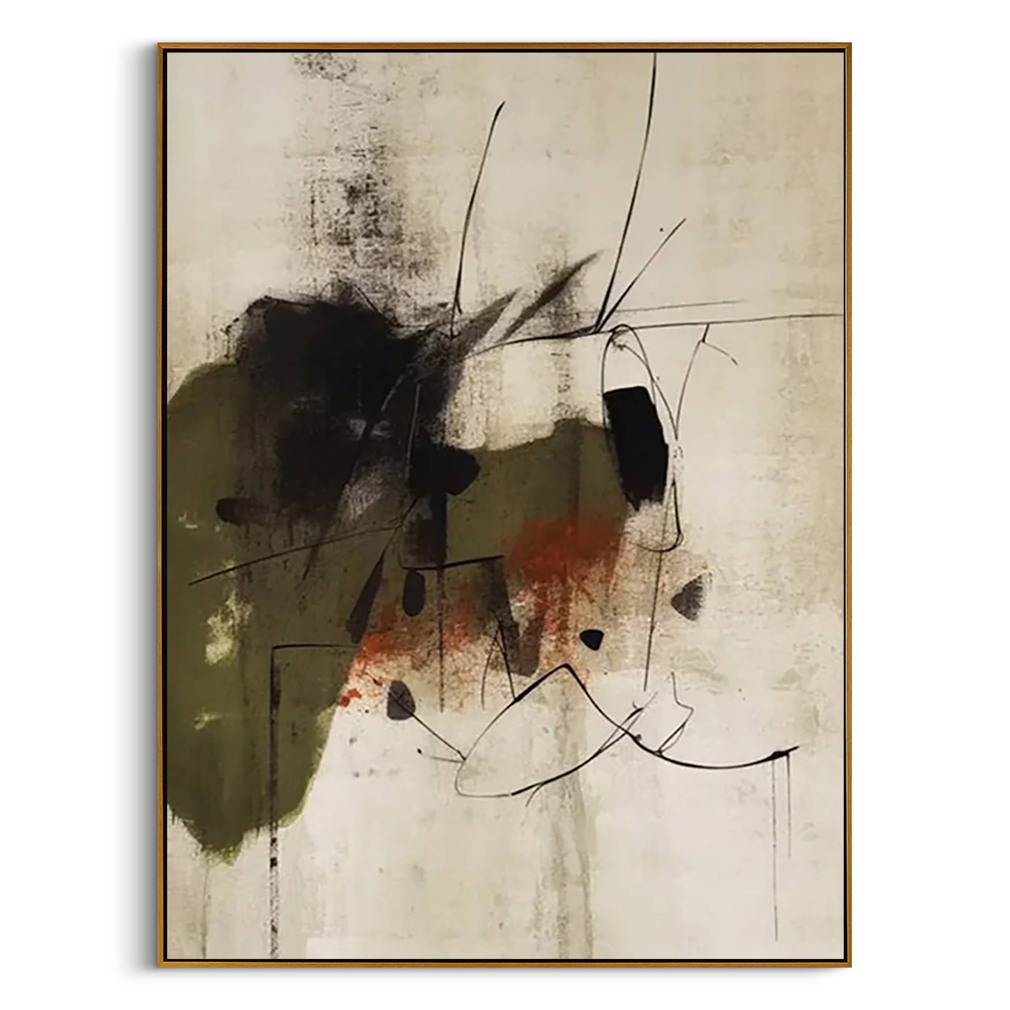 Abstract Canvas Art #AB980