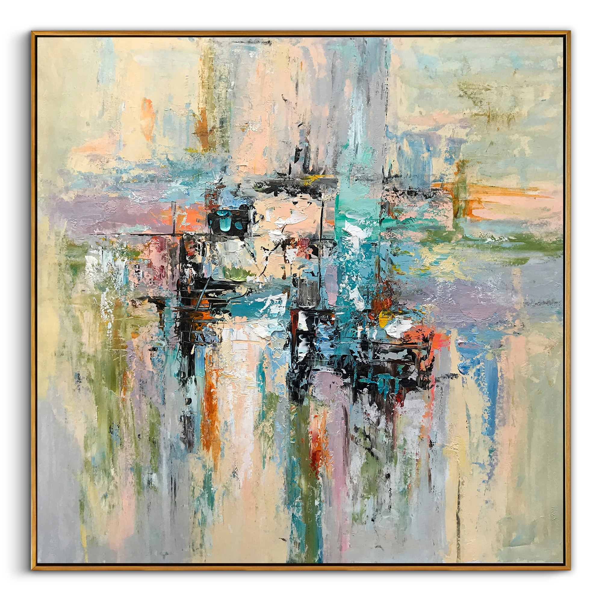 Abstract Canvas Art #AB1011