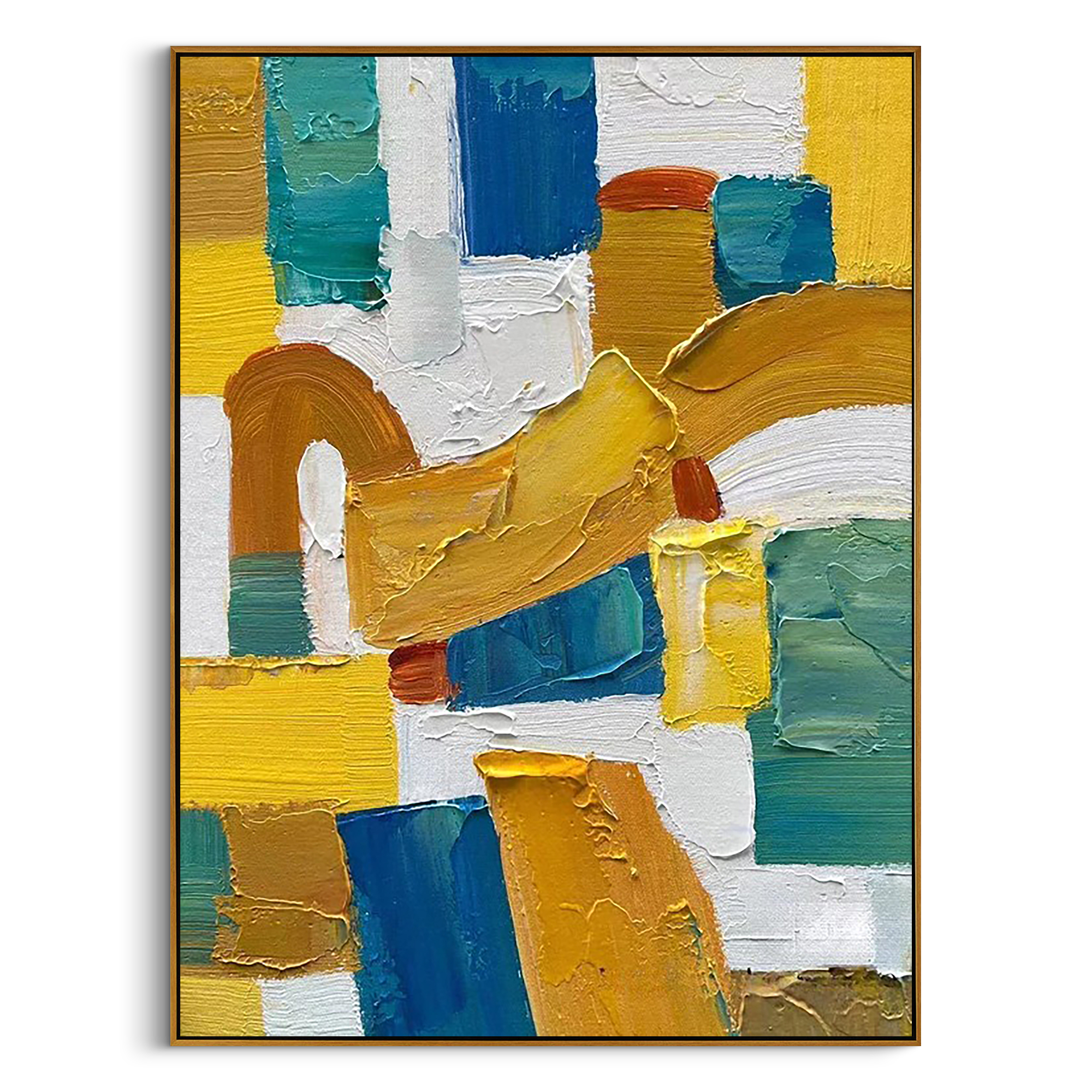 Abstract Canvas Art #AB963