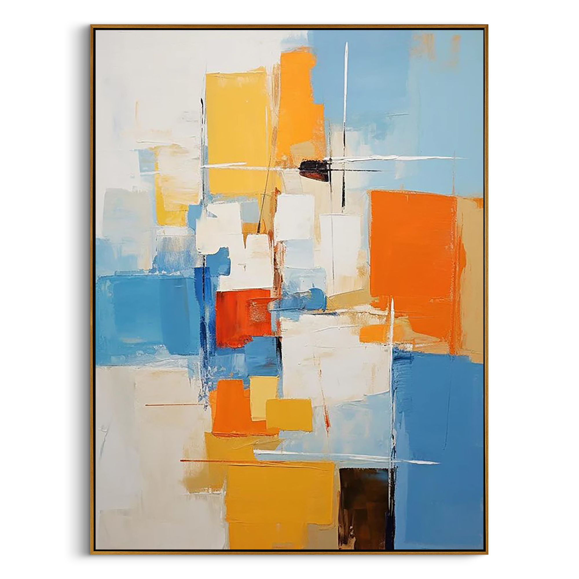 Abstract Canvas Art #AB962