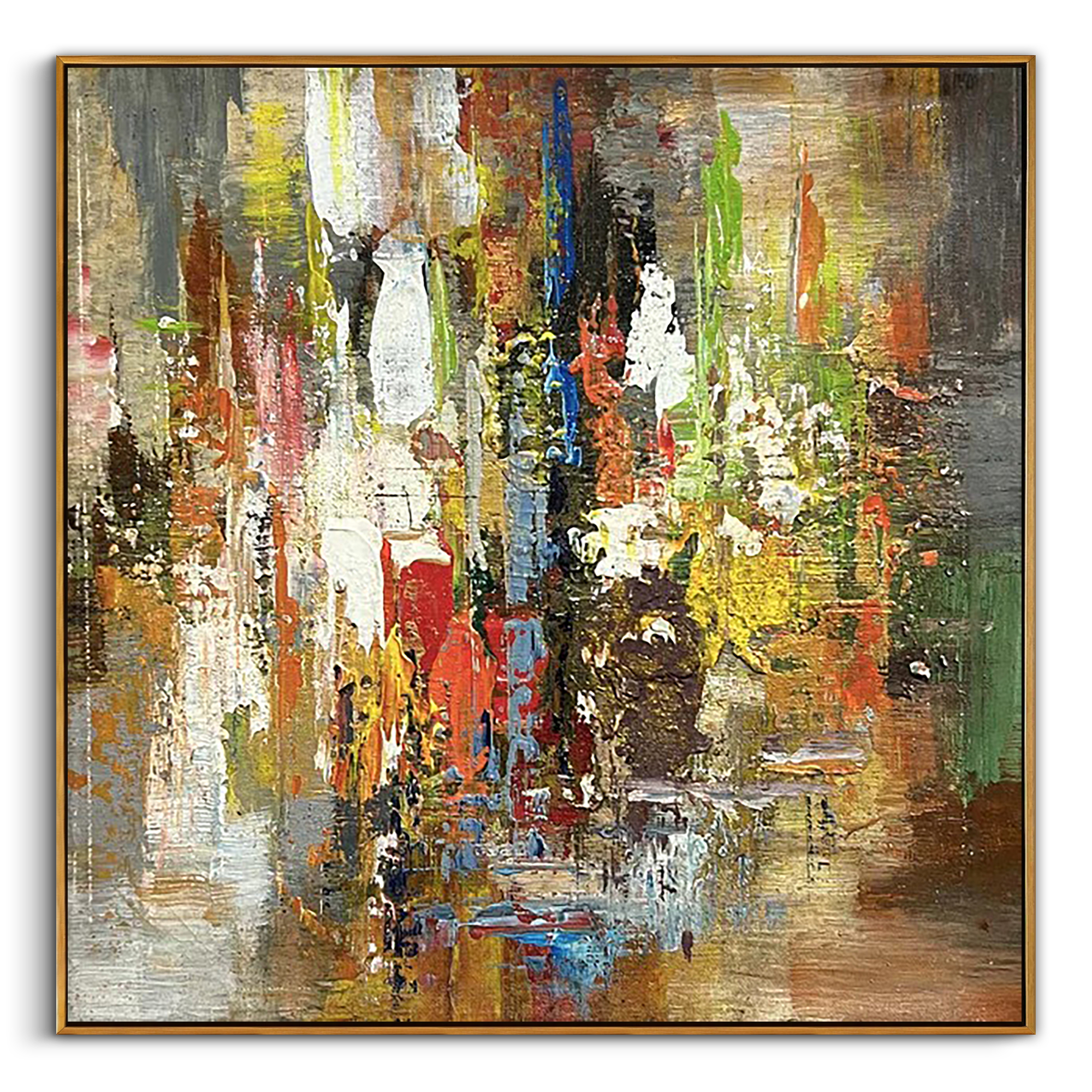 Abstract Canvas Art #AB1007