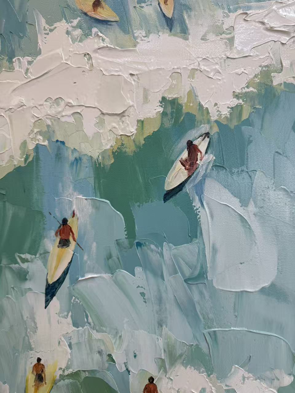 Aerial Surf|Plaster & Texture Art #PT 166