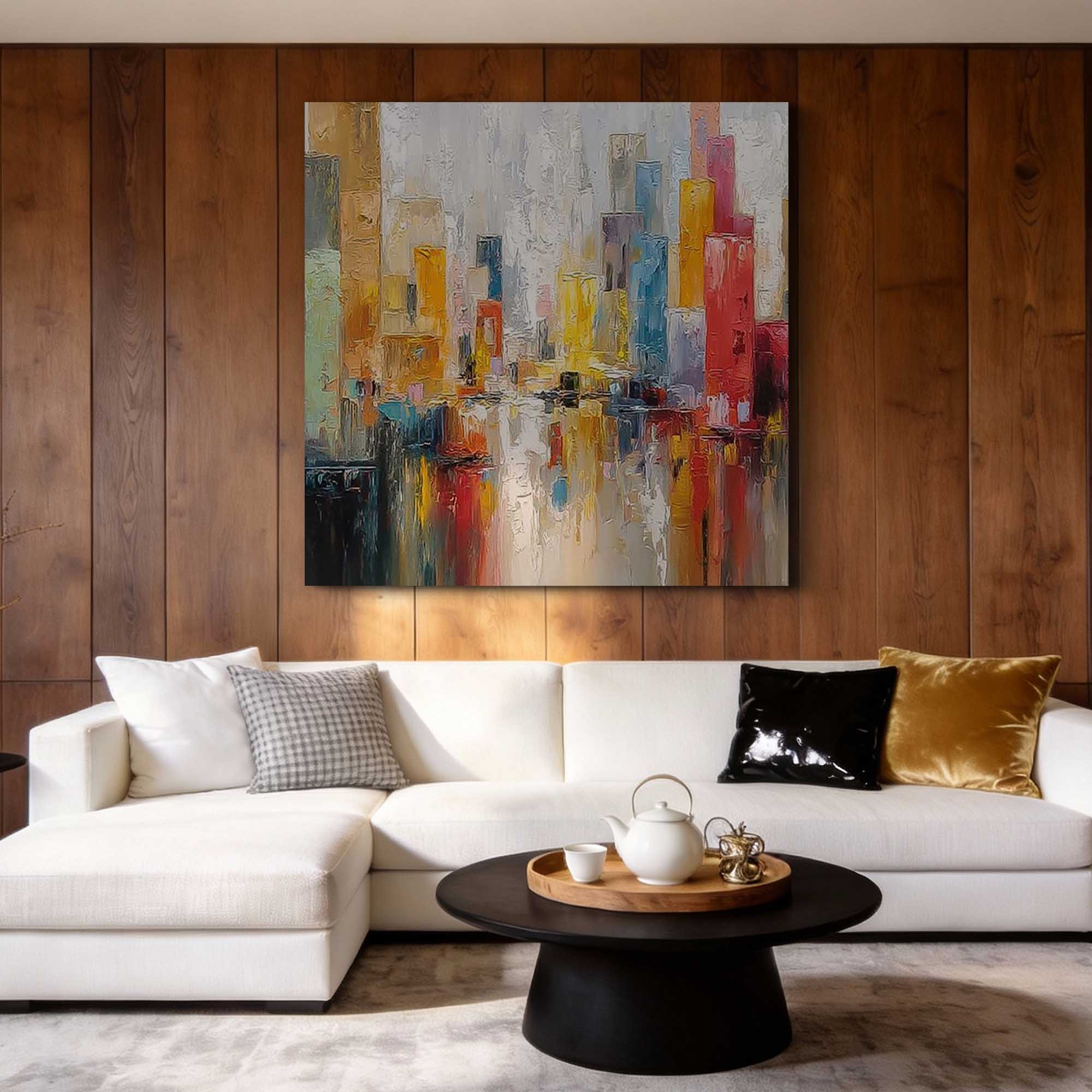 Abstract Canvas Art #AB1004