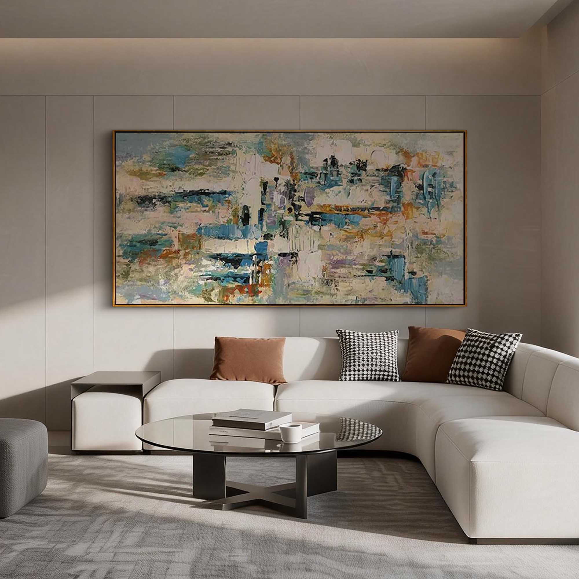 Abstract Canvas Art #AB994