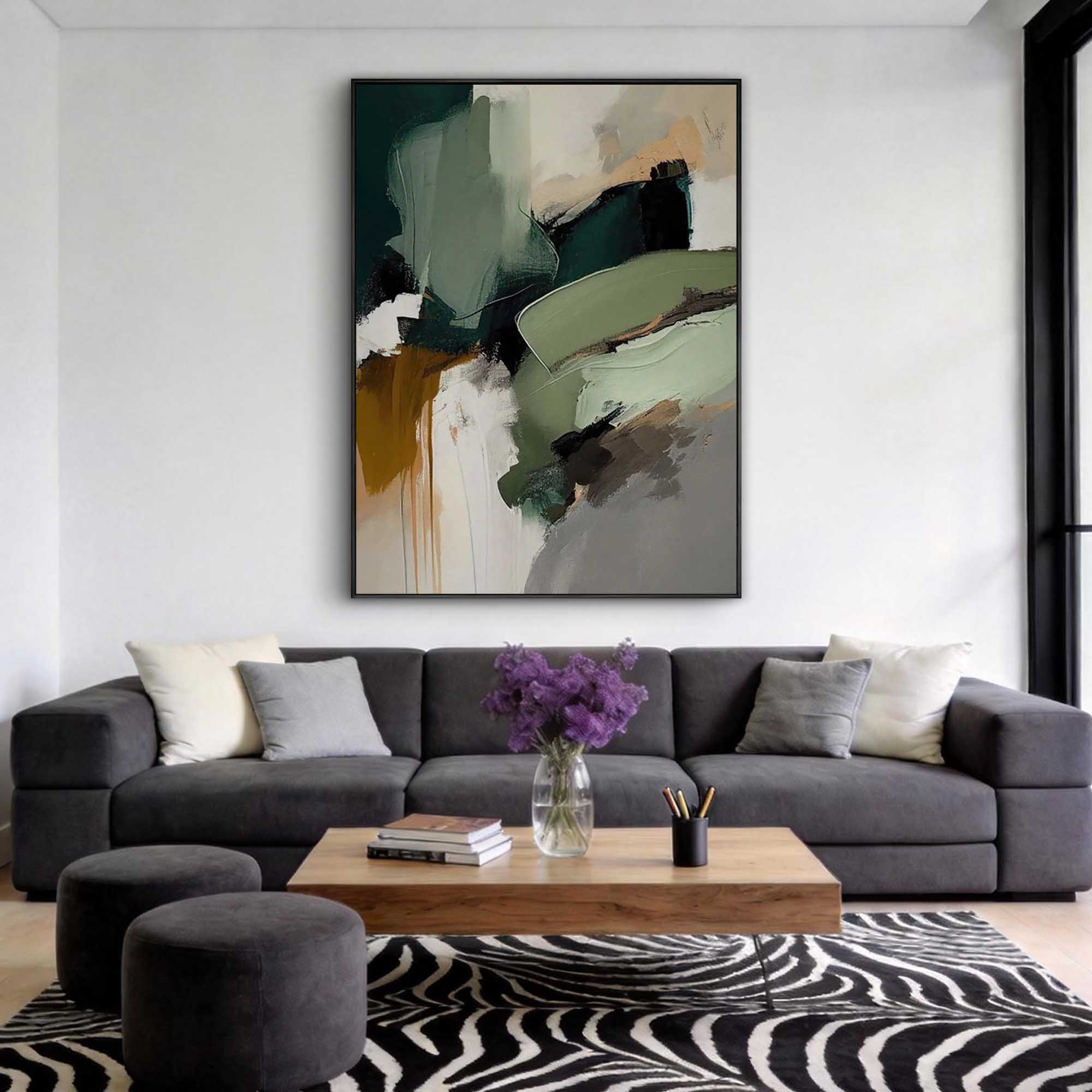 Abstract Canvas Art #AB985