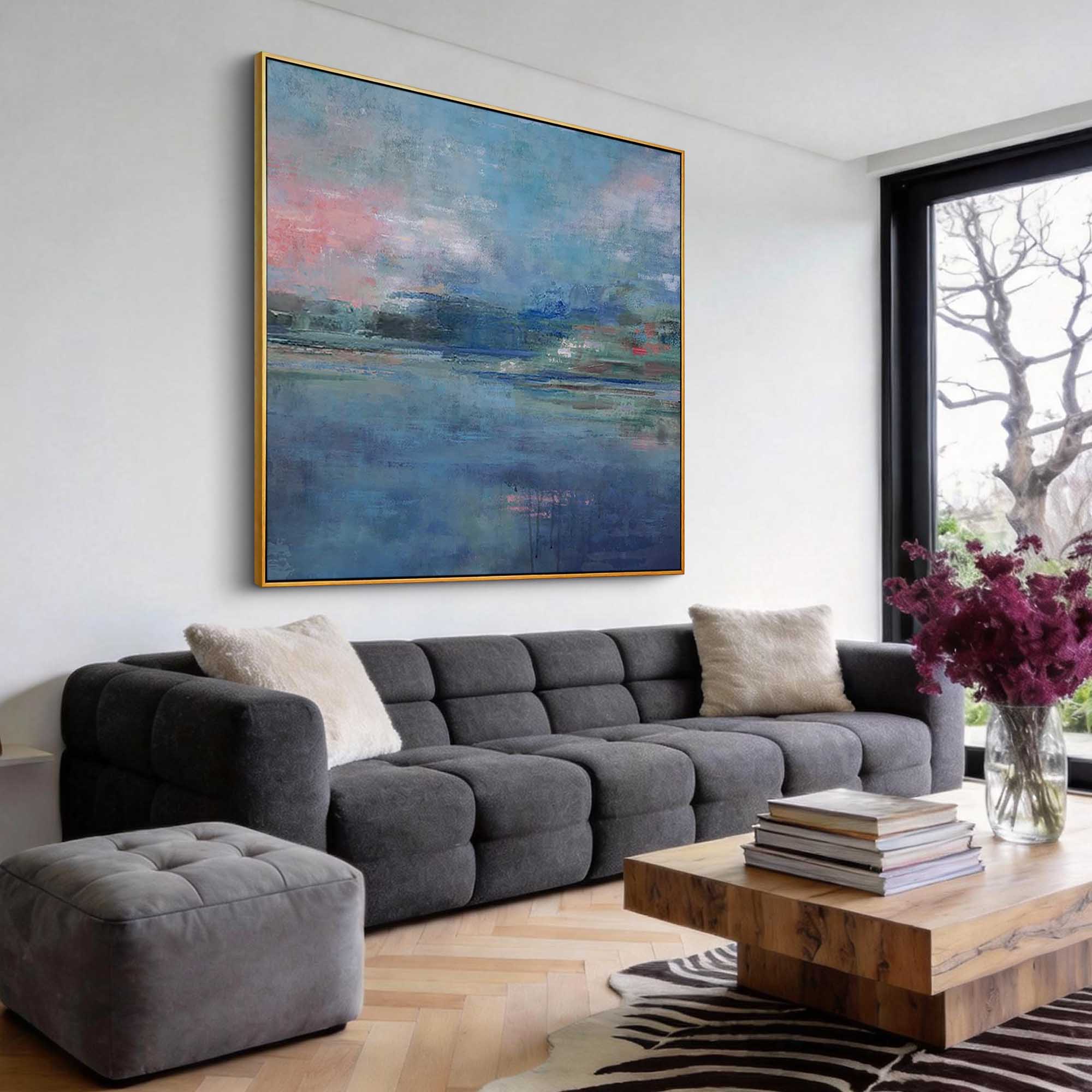 Abstract Canvas Art #AB1009