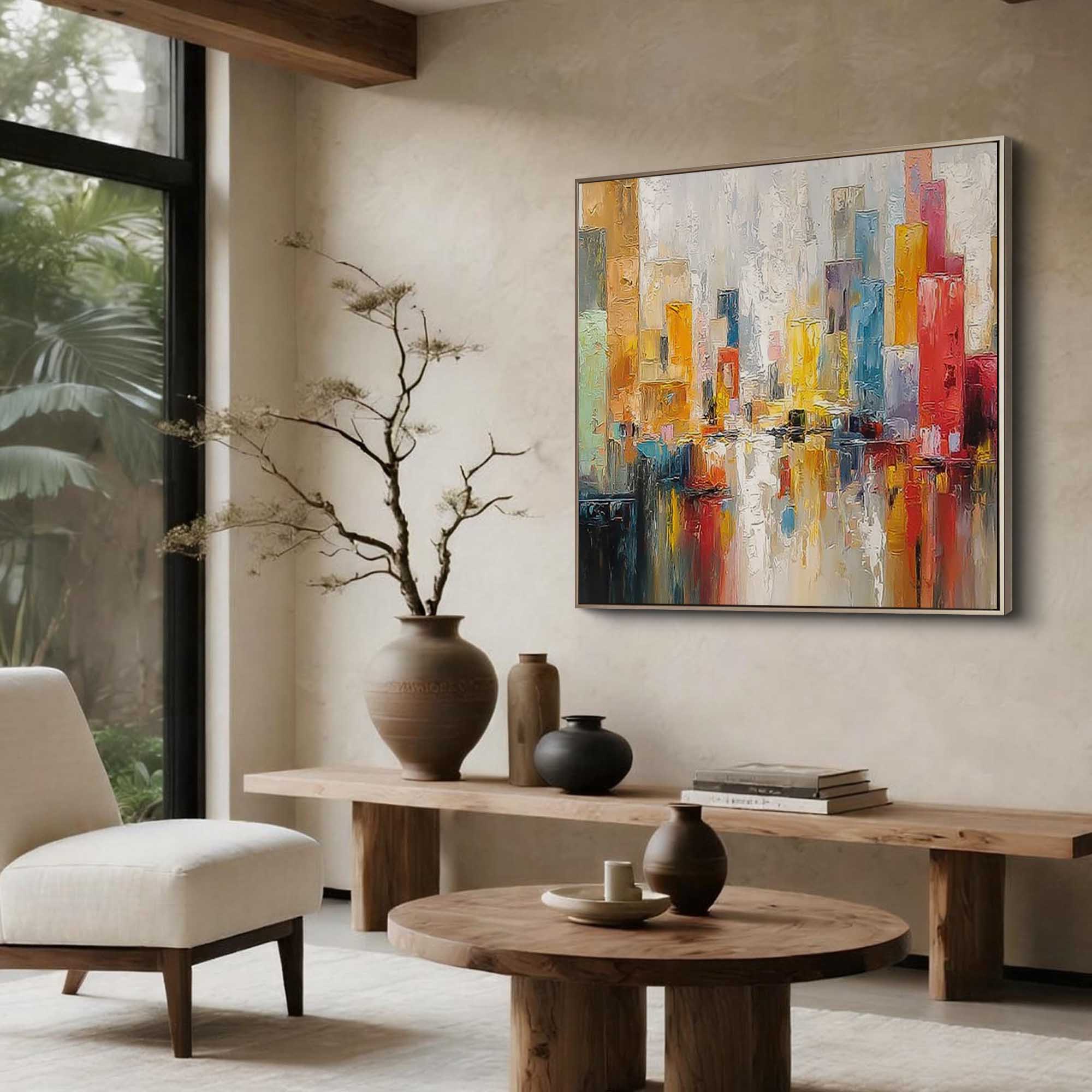 Abstract Canvas Art #AB1004