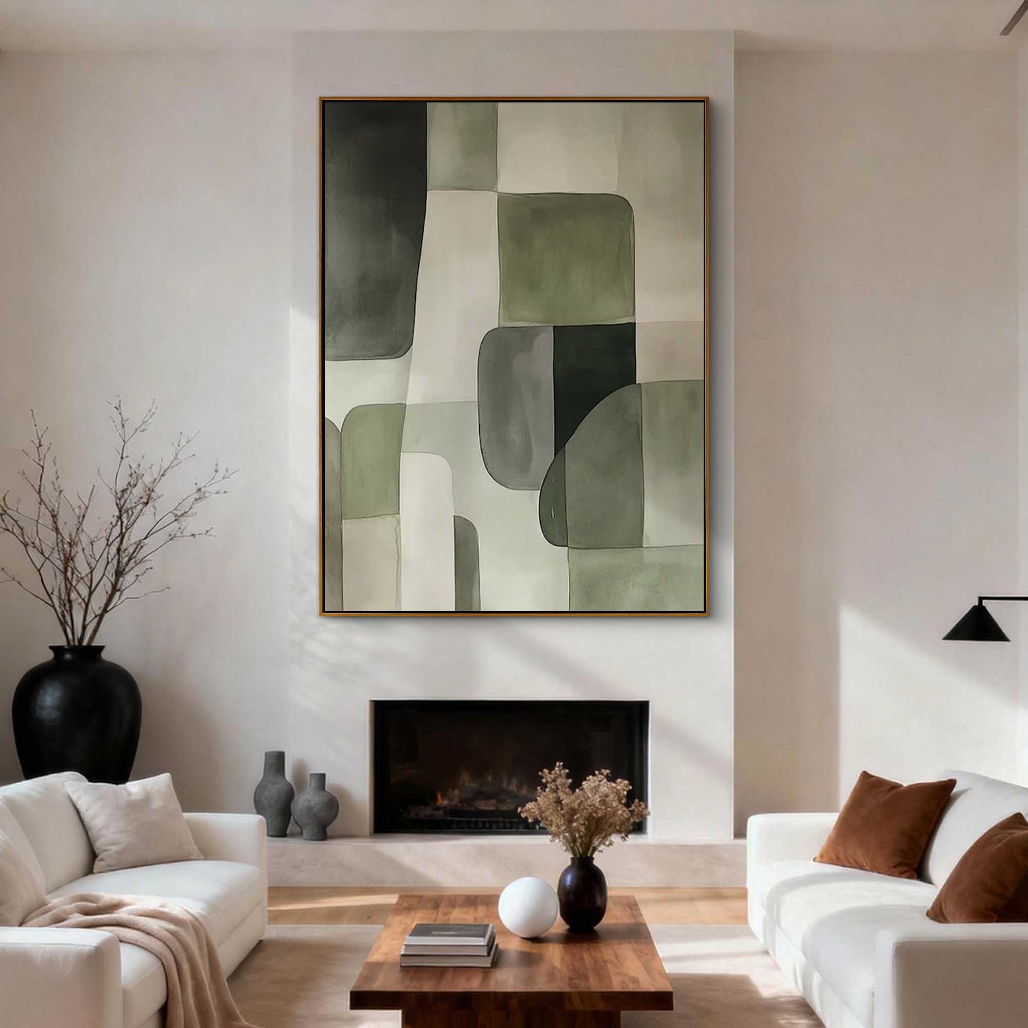 Abstract Canvas Art #AB981