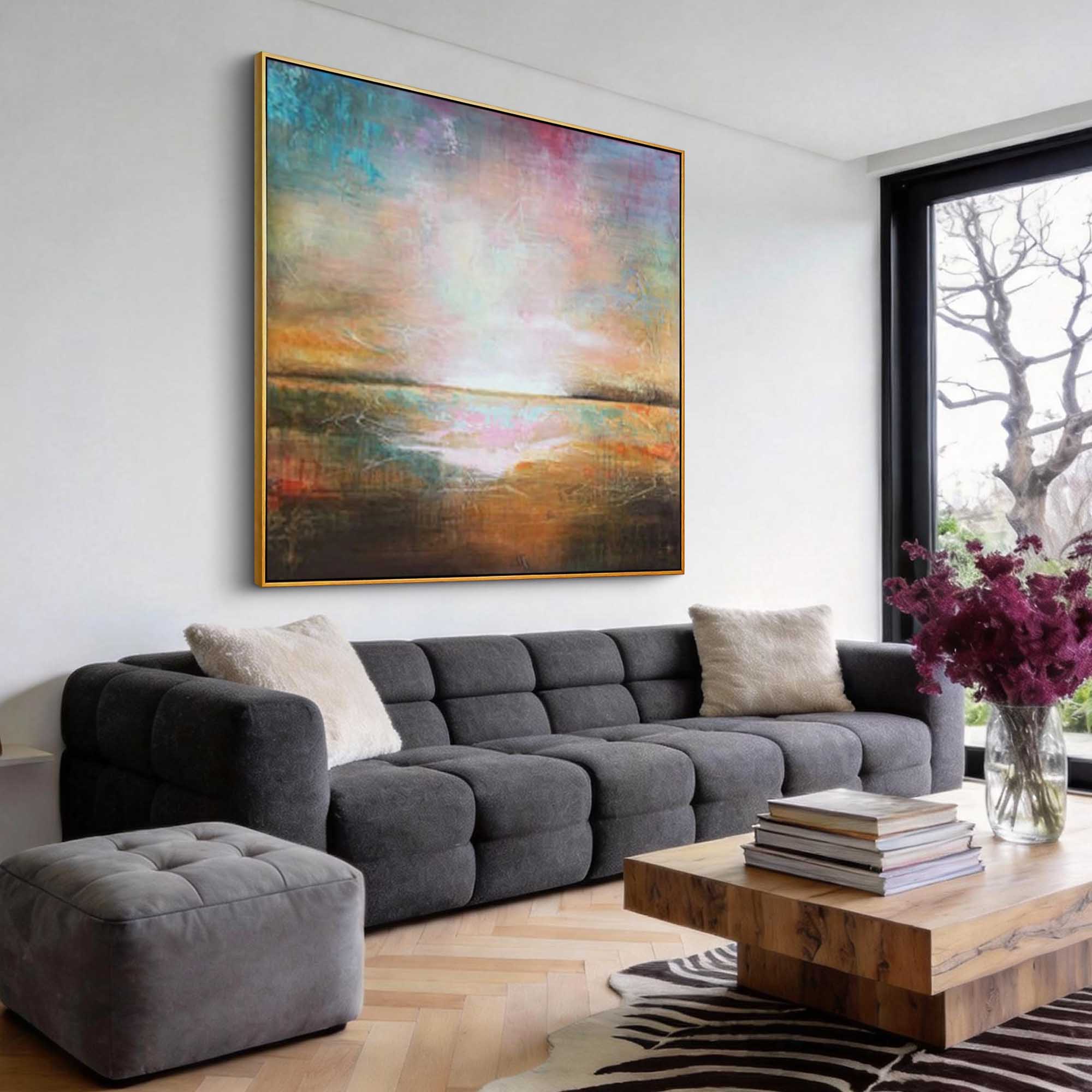 Abstract Canvas Art #AB1020