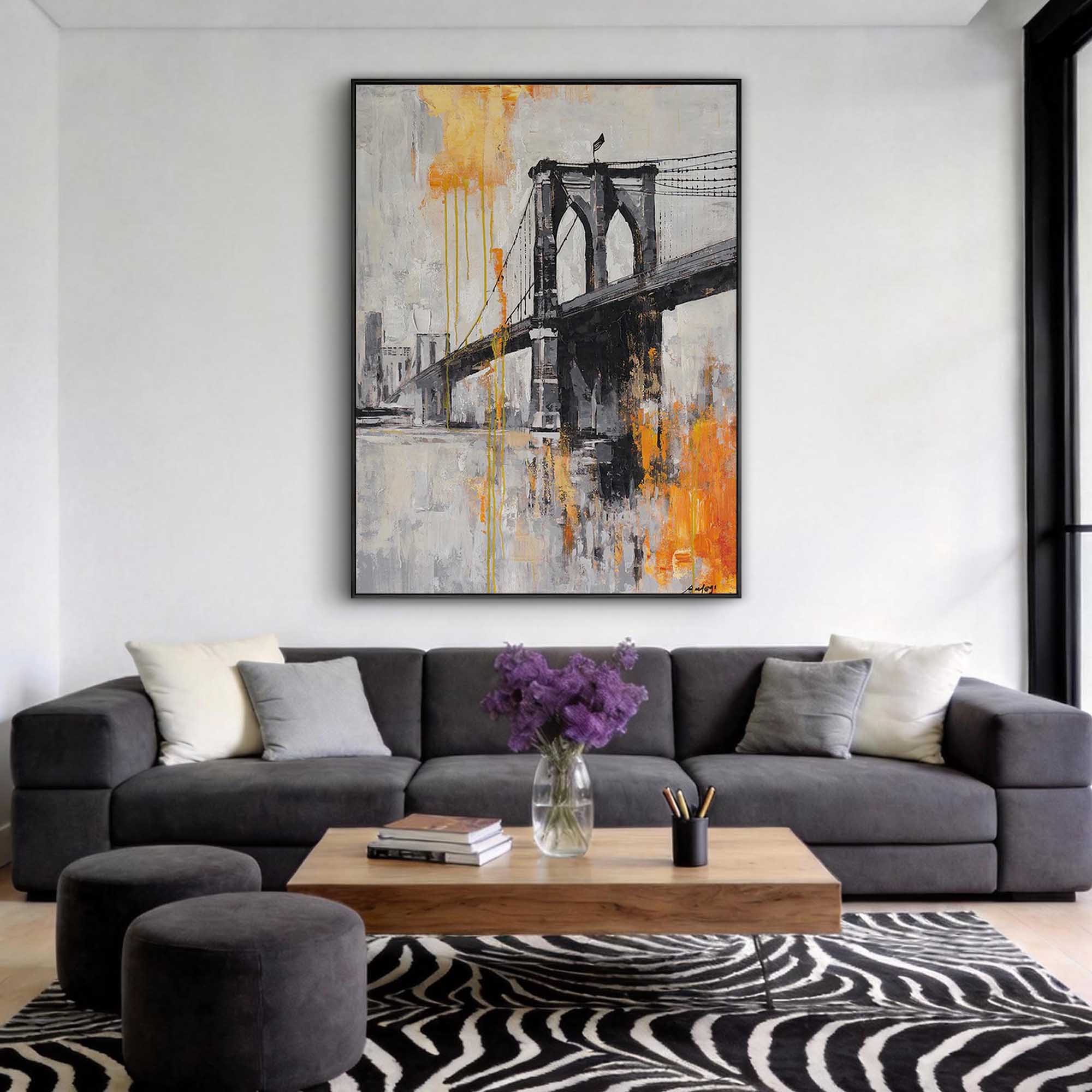 Landscape Canvas Art #LC116