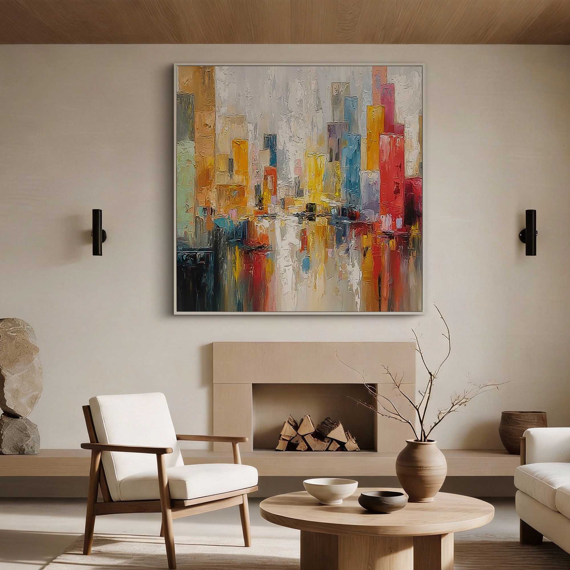 Abstract Canvas Art #AB1004