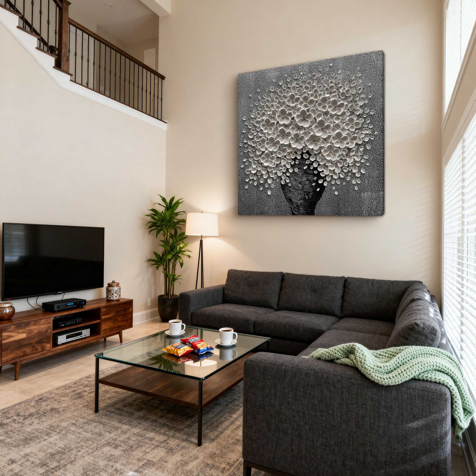 Flower Canvas Art #FL303