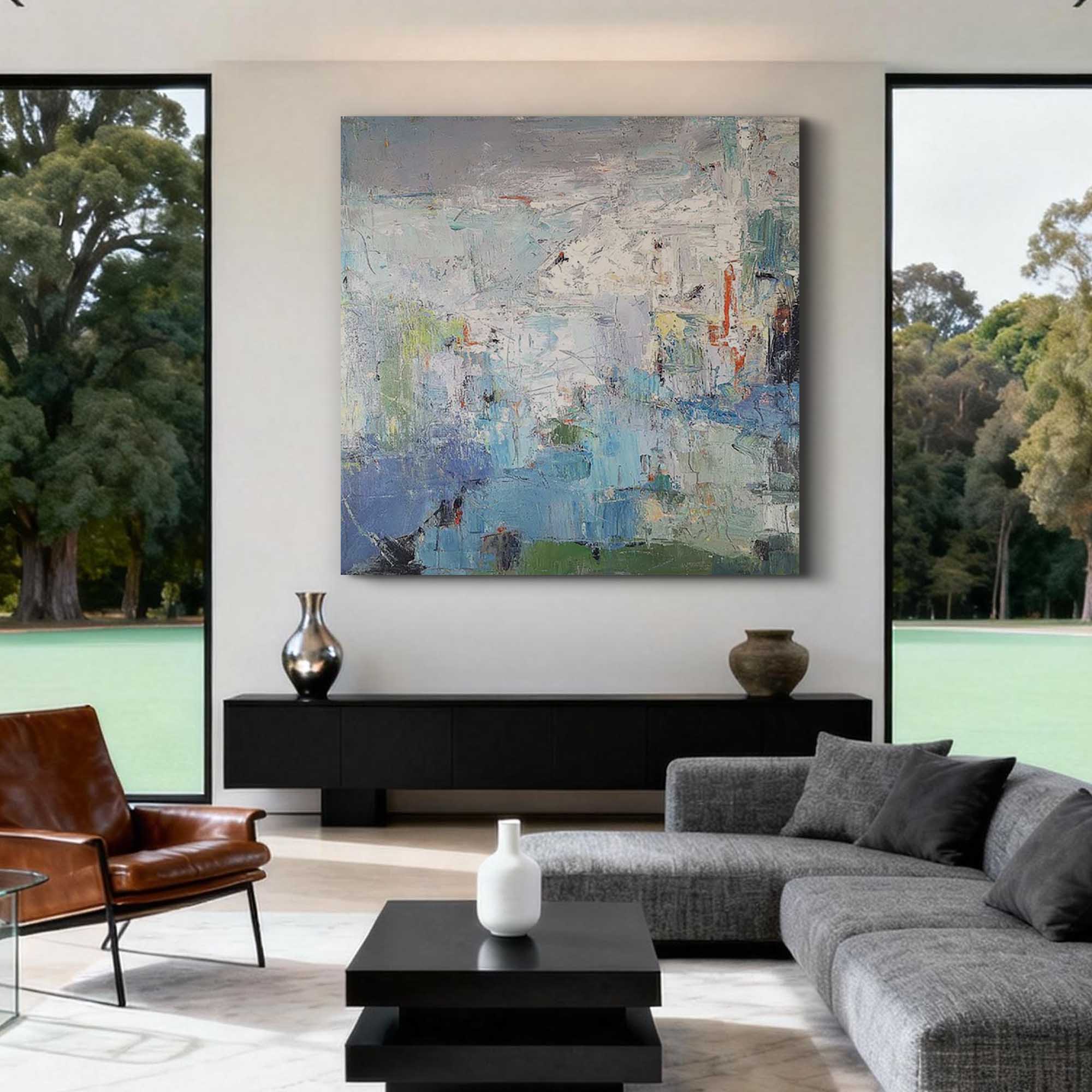 Abstract Canvas Art #AB1008