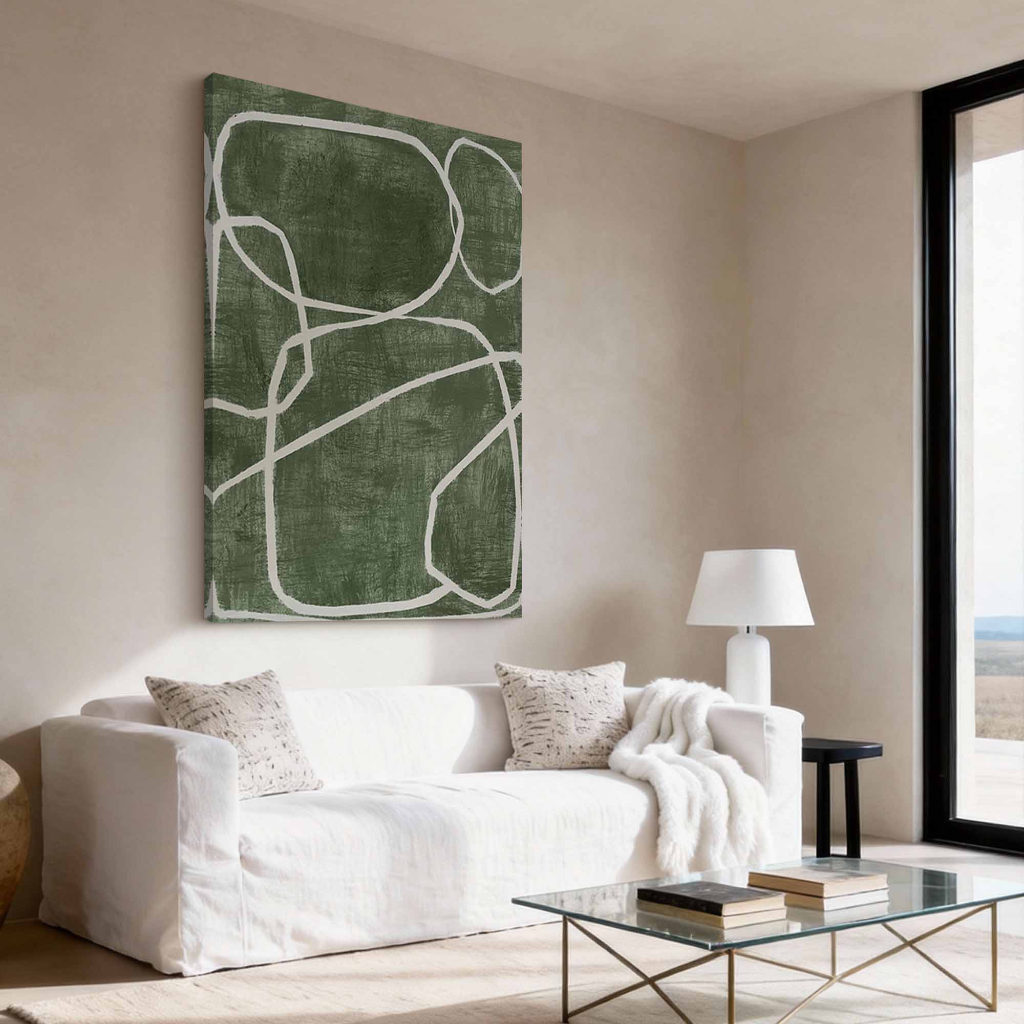 Abstract Canvas Art #AB949