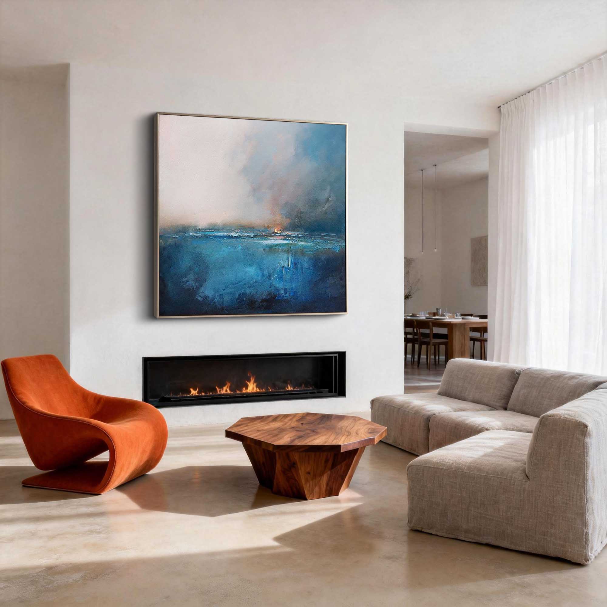 Abstract Canvas Art #AB1010