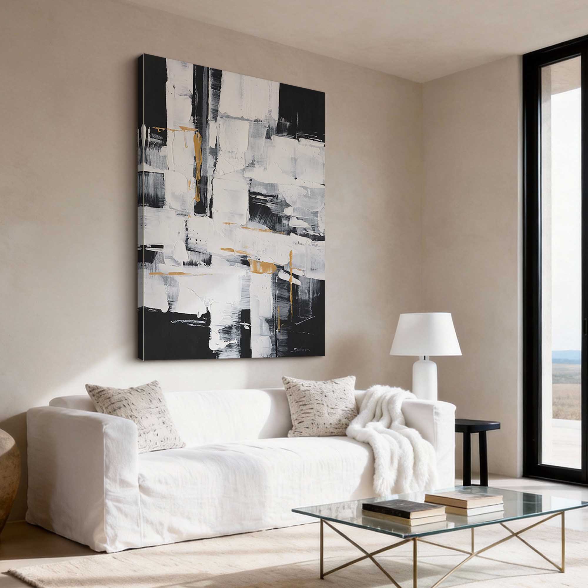 Abstract Canvas Art #AB932