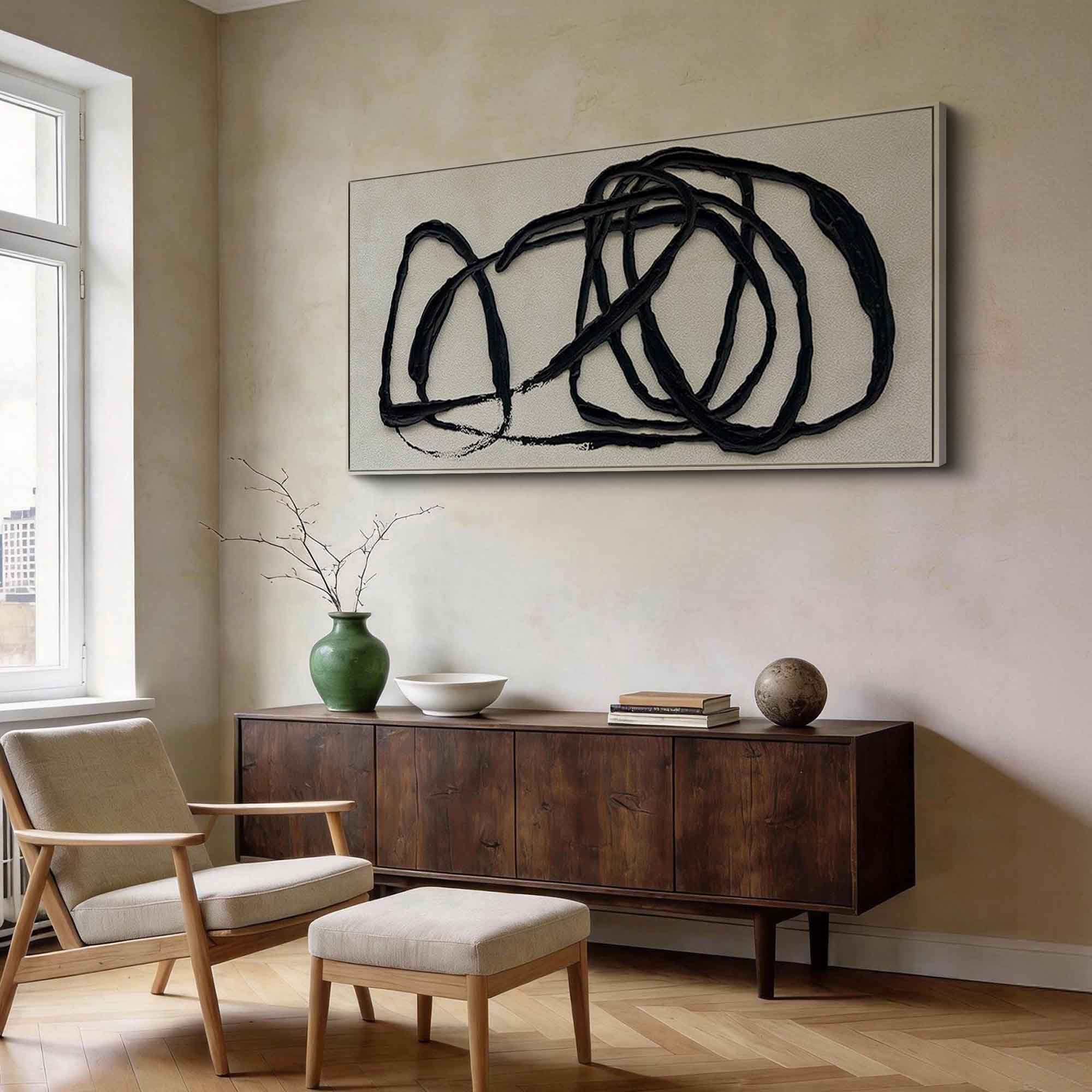 Abstract Canvas Art #AB807