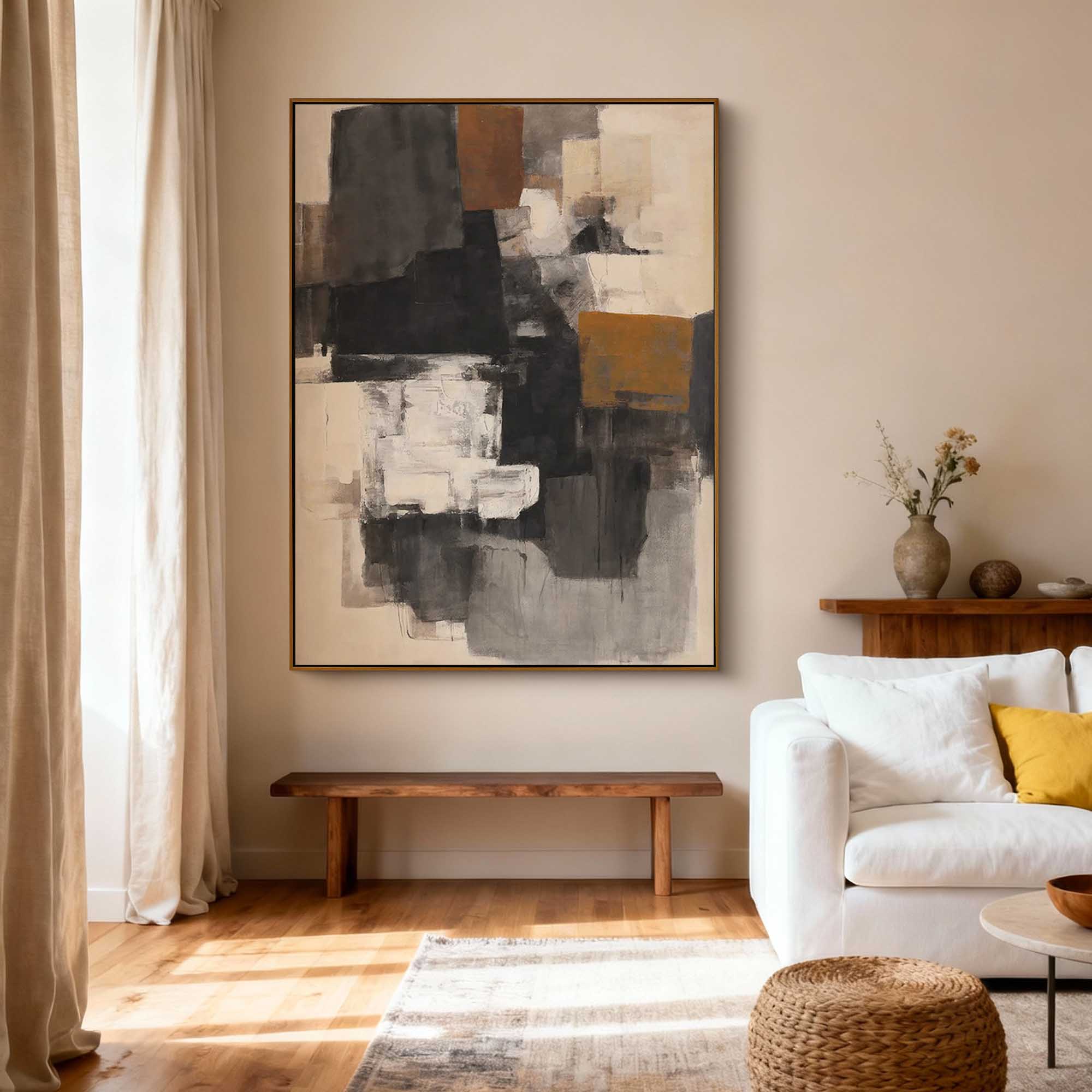 Abstract Canvas Art #AB931
