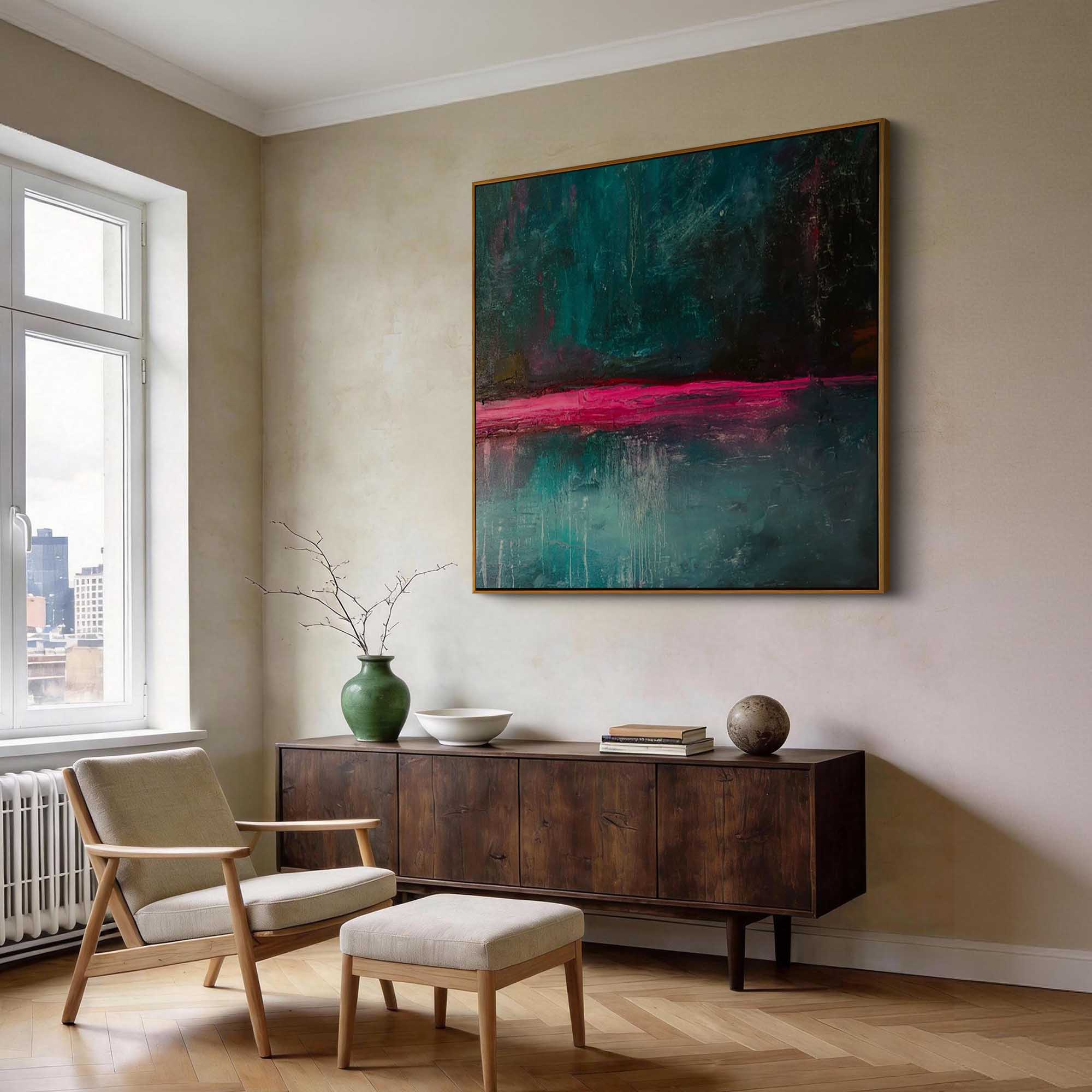 Abstract Canvas Art #AB1017