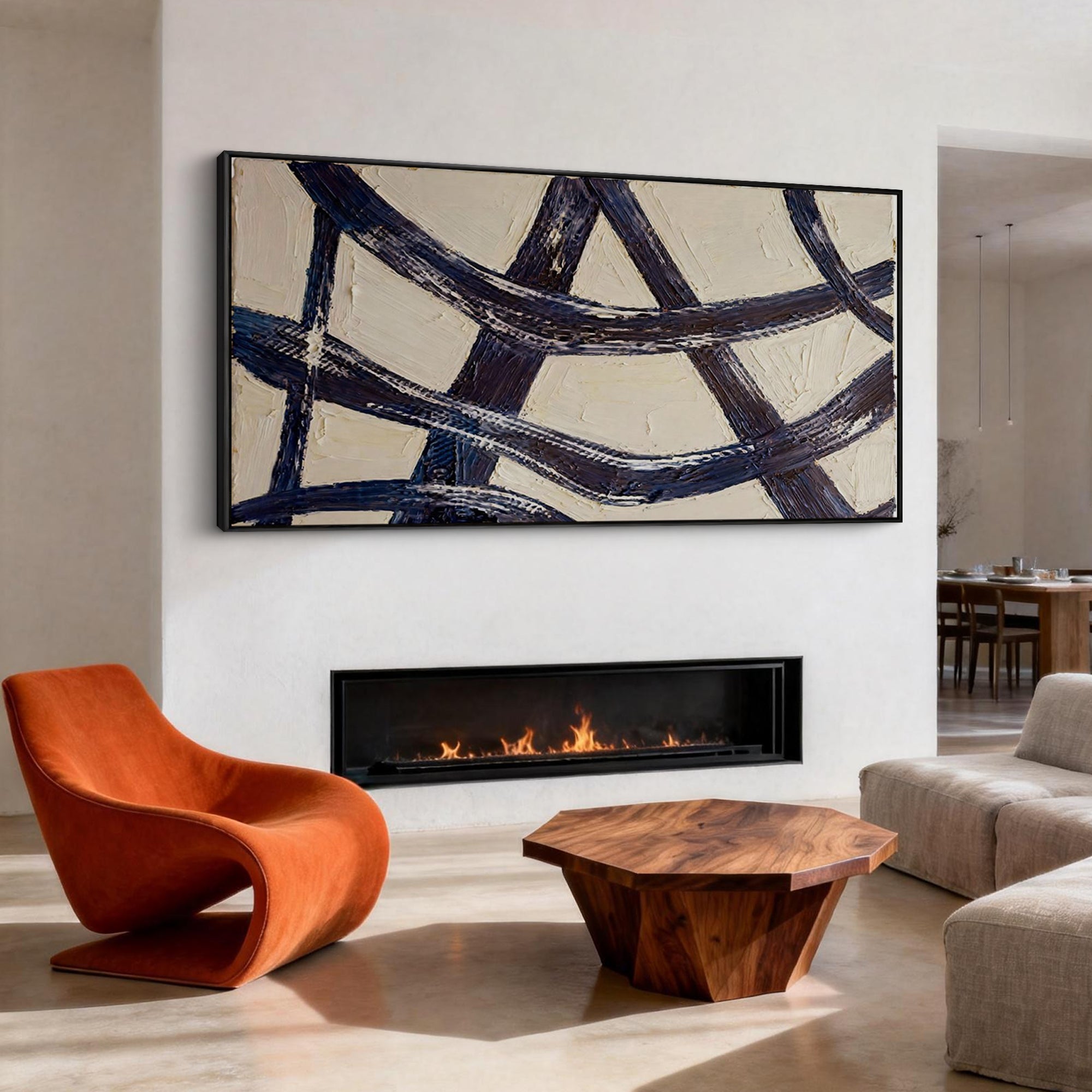 Abstract Canvas Art #AB882