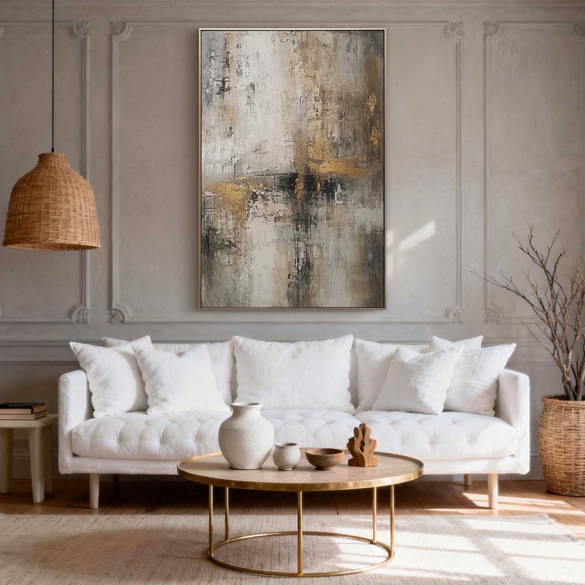Abstract Canvas Art #AB939