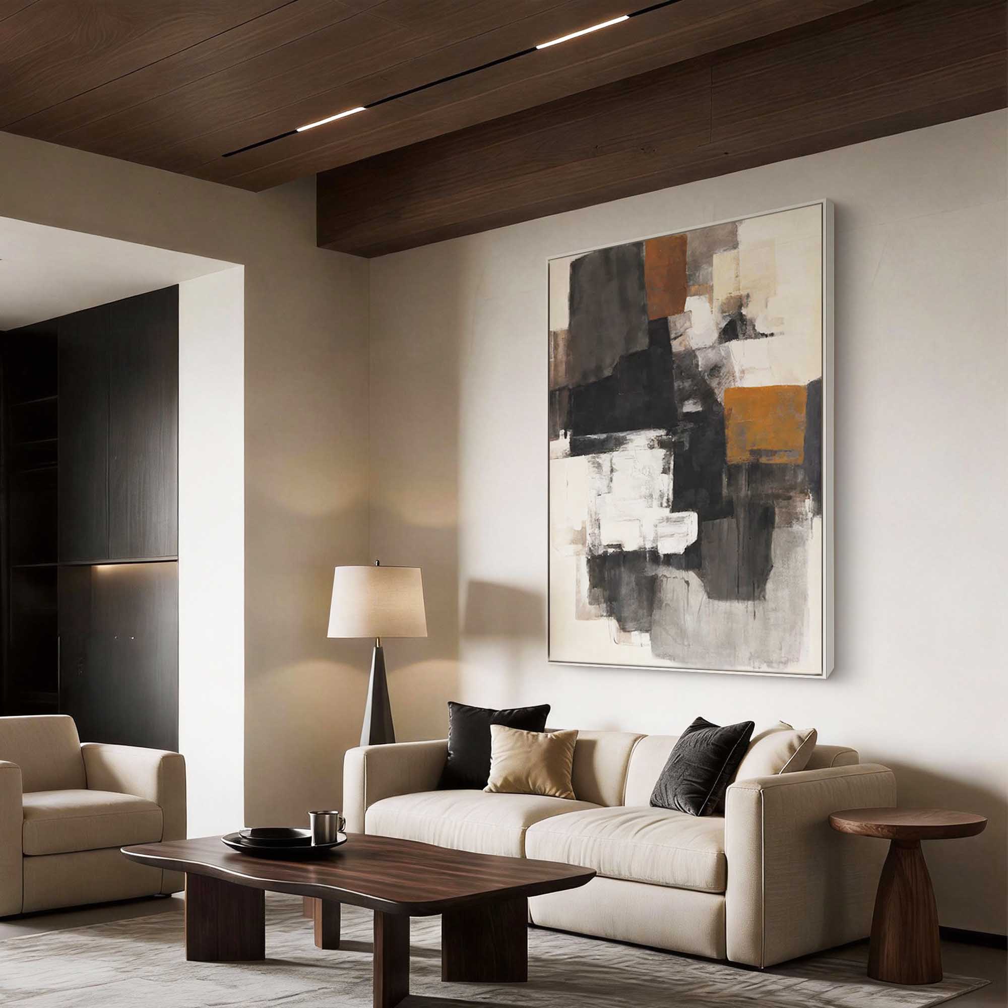 Abstract Canvas Art #AB931