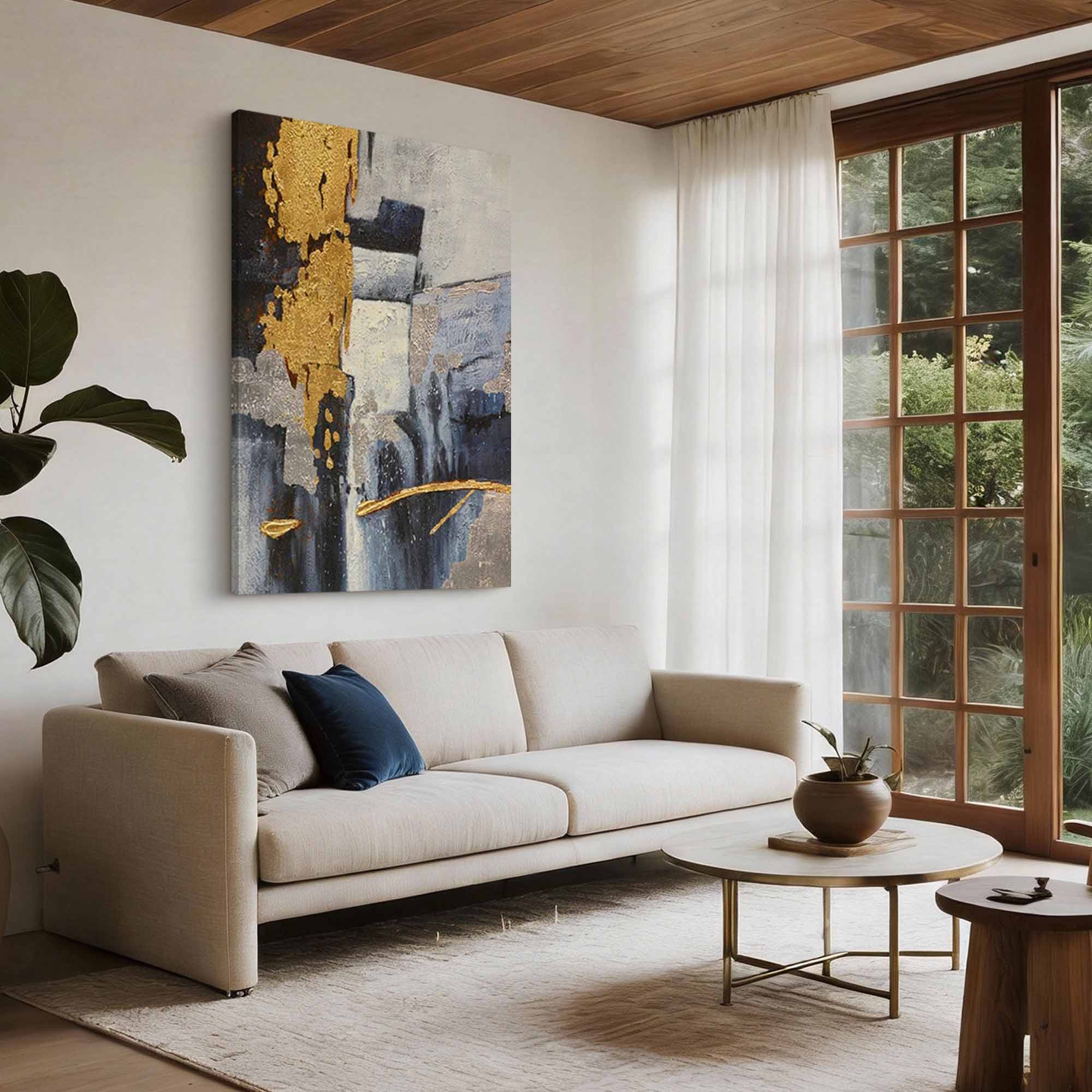 Abstract Canvas Art #AB943