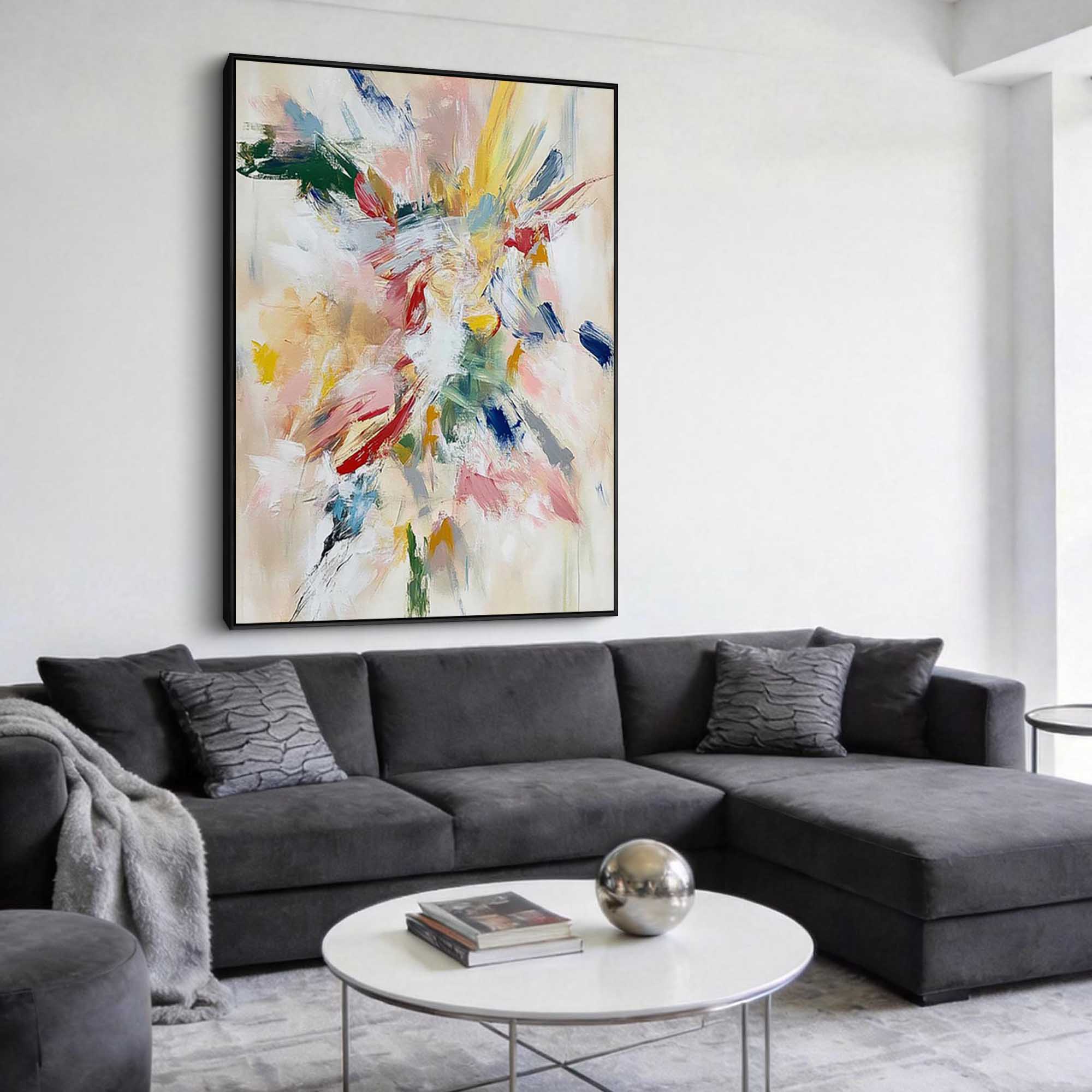 Abstract Canvas Art #AB967