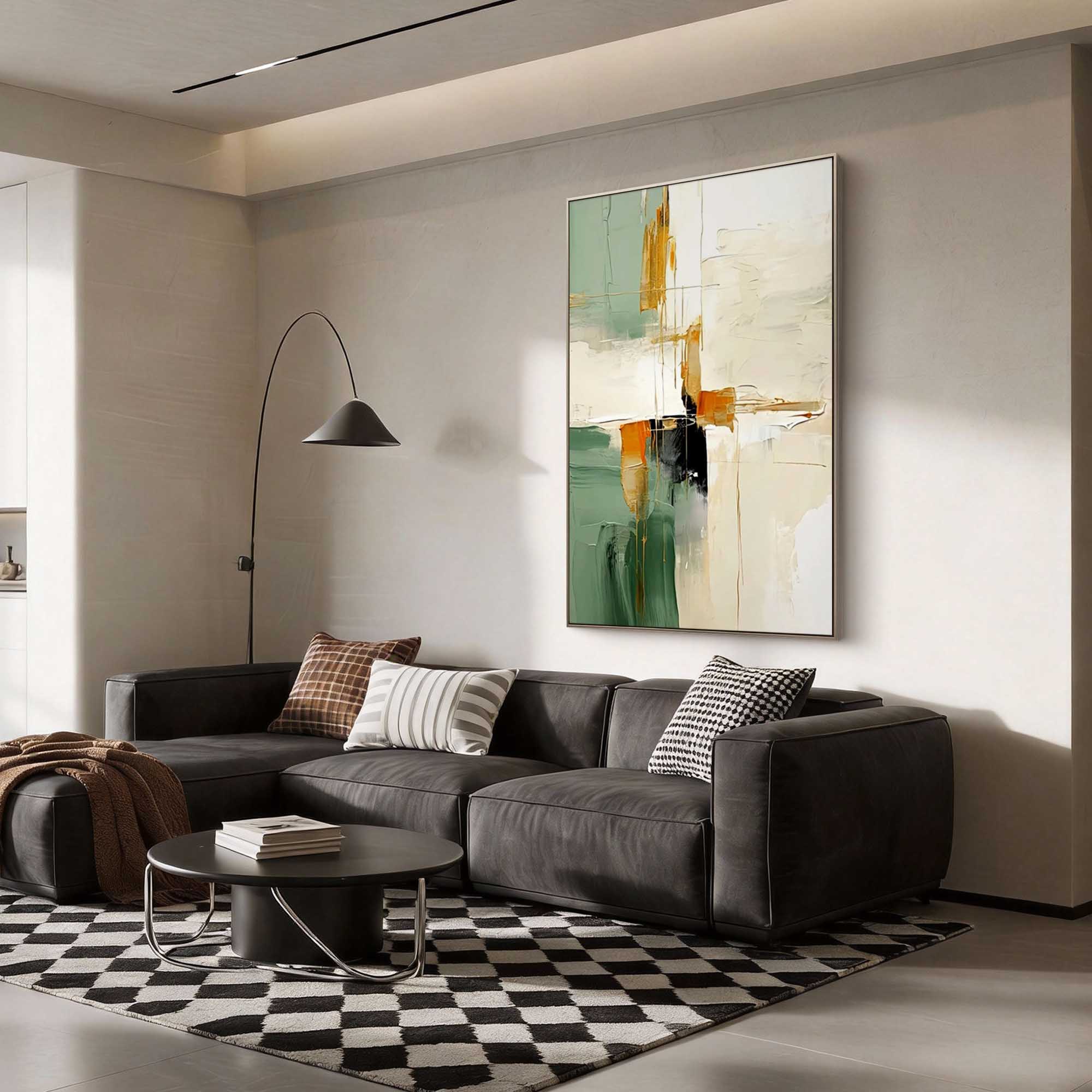 Abstract Canvas Art #AB958