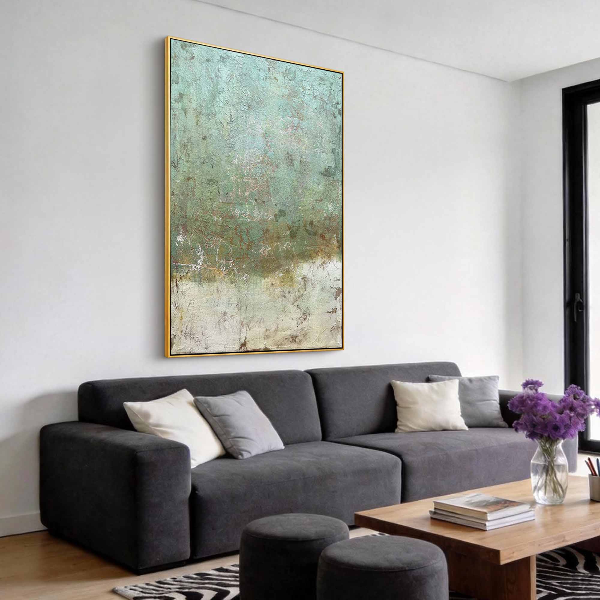 Abstract Canvas Art #AB950