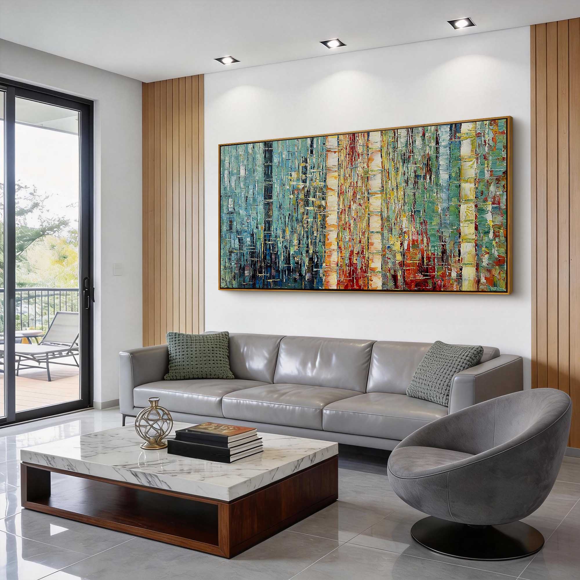 Abstract Canvas Art #AB808