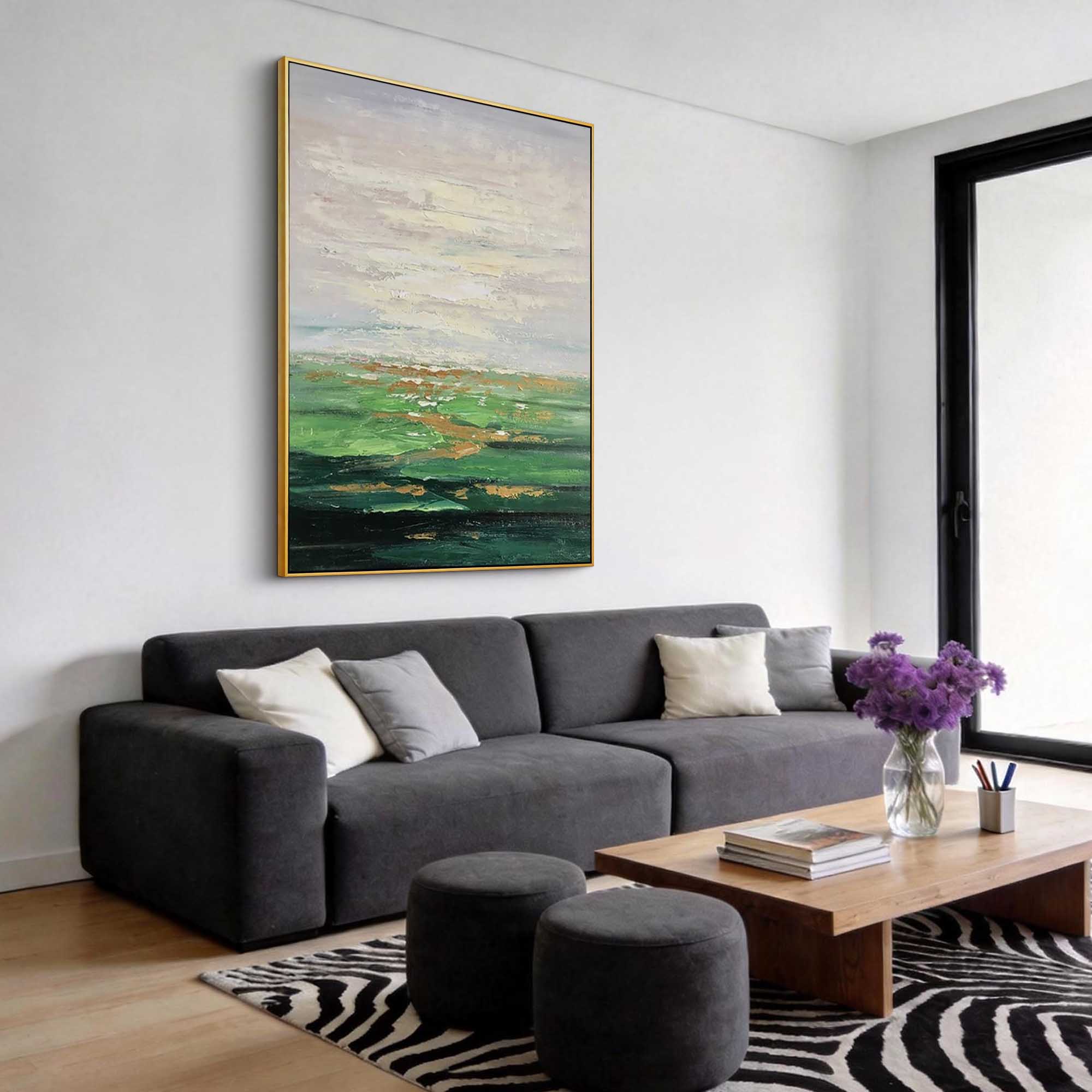 Abstract Canvas Art #AB986