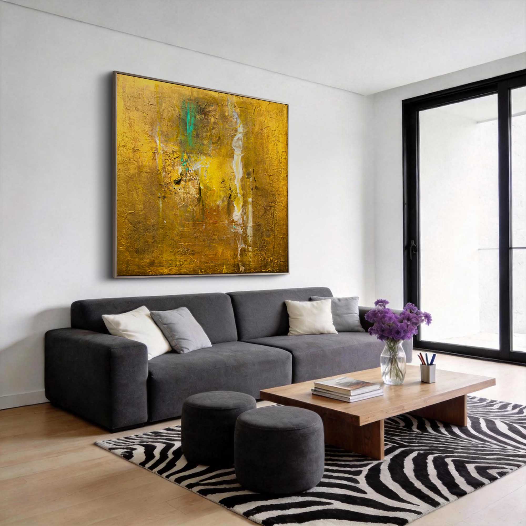 Abstract Canvas Art #AB1016