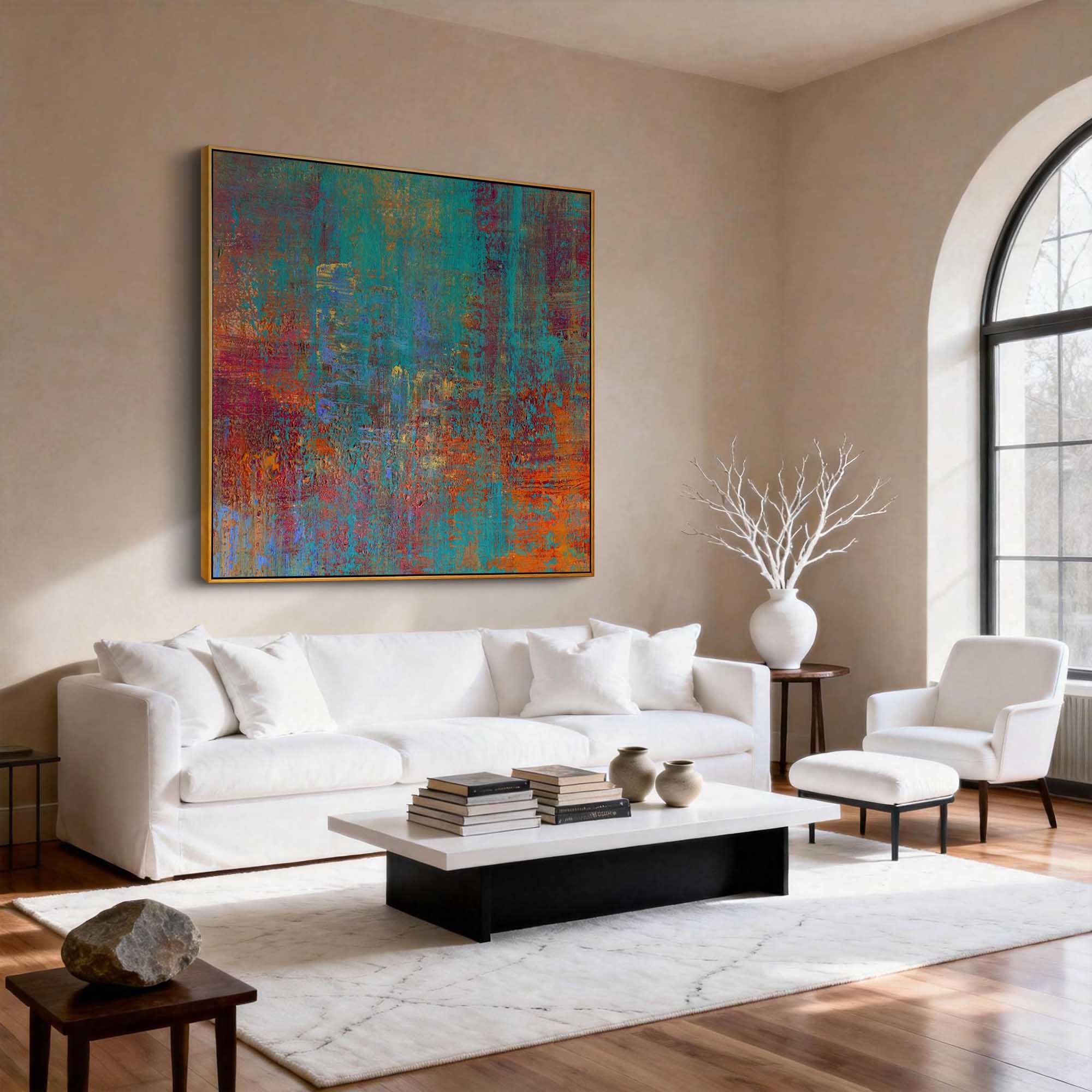 Abstract Canvas Art #AB1013