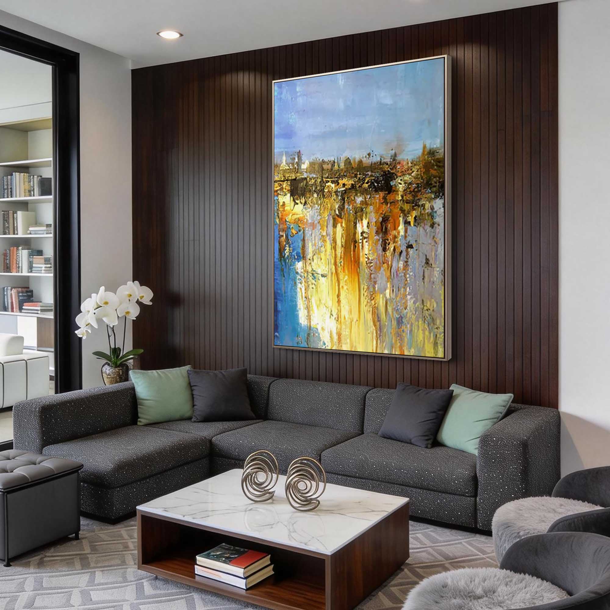 Abstract Canvas Art #AB944