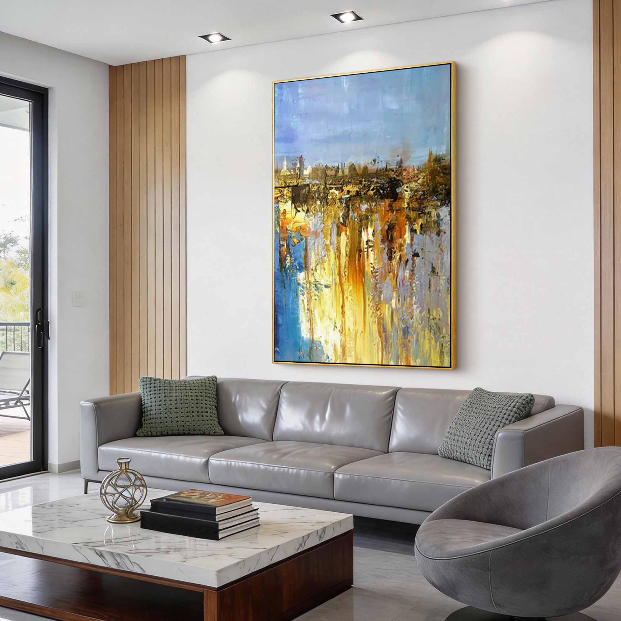 Abstract Canvas Art #AB944