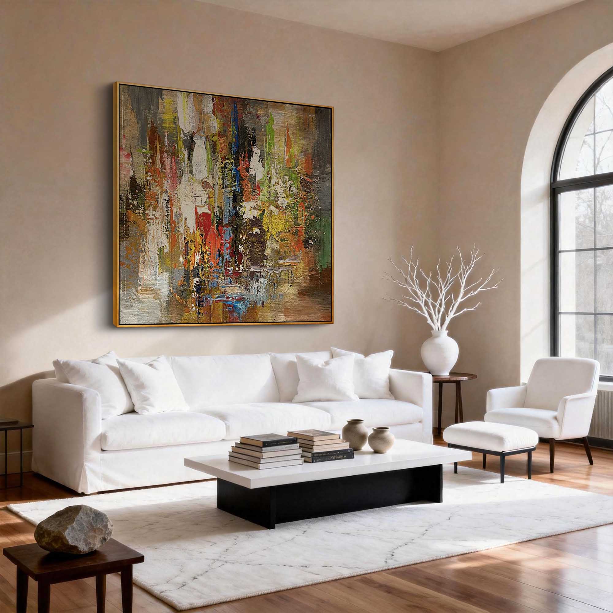 Abstract Canvas Art #AB1007