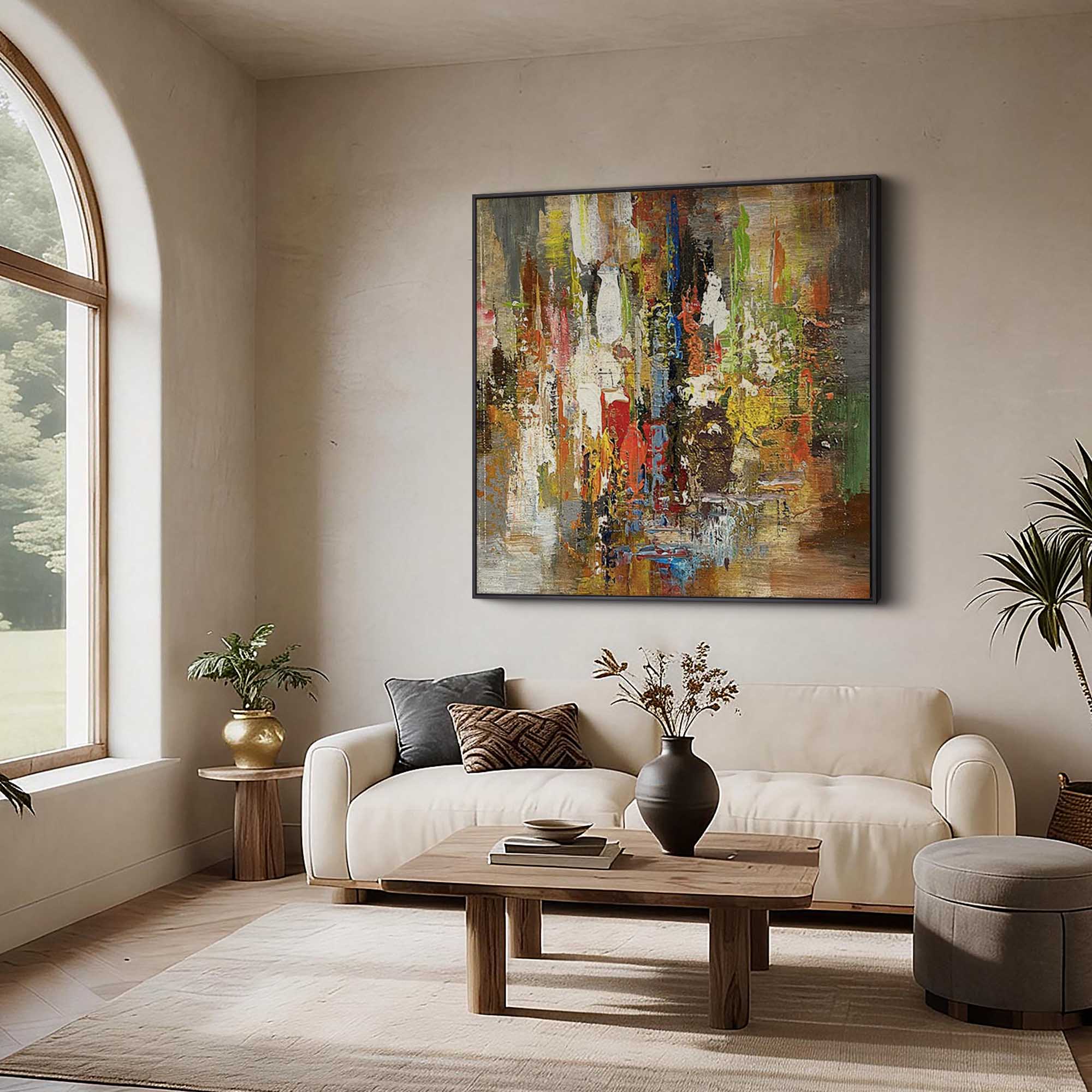 Abstract Canvas Art #AB1007