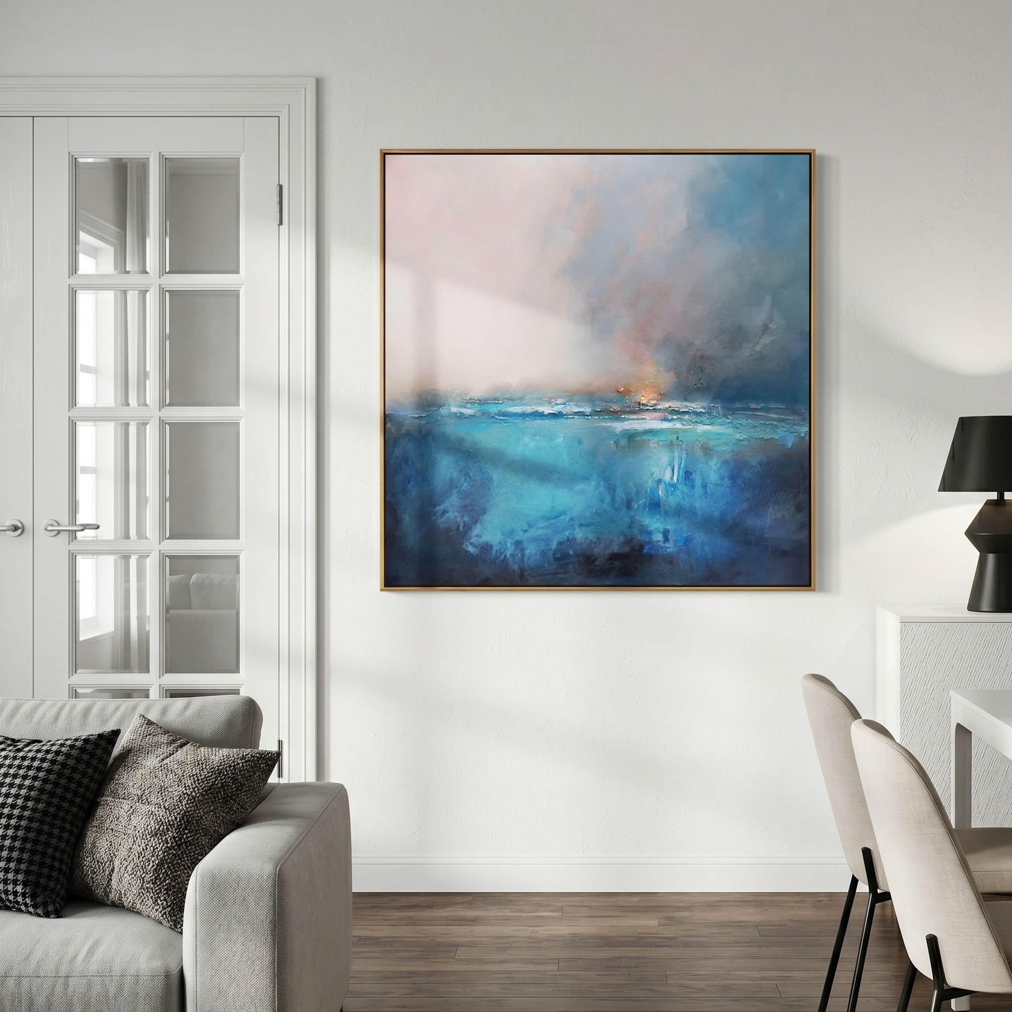 Abstract Canvas Art #AB1010