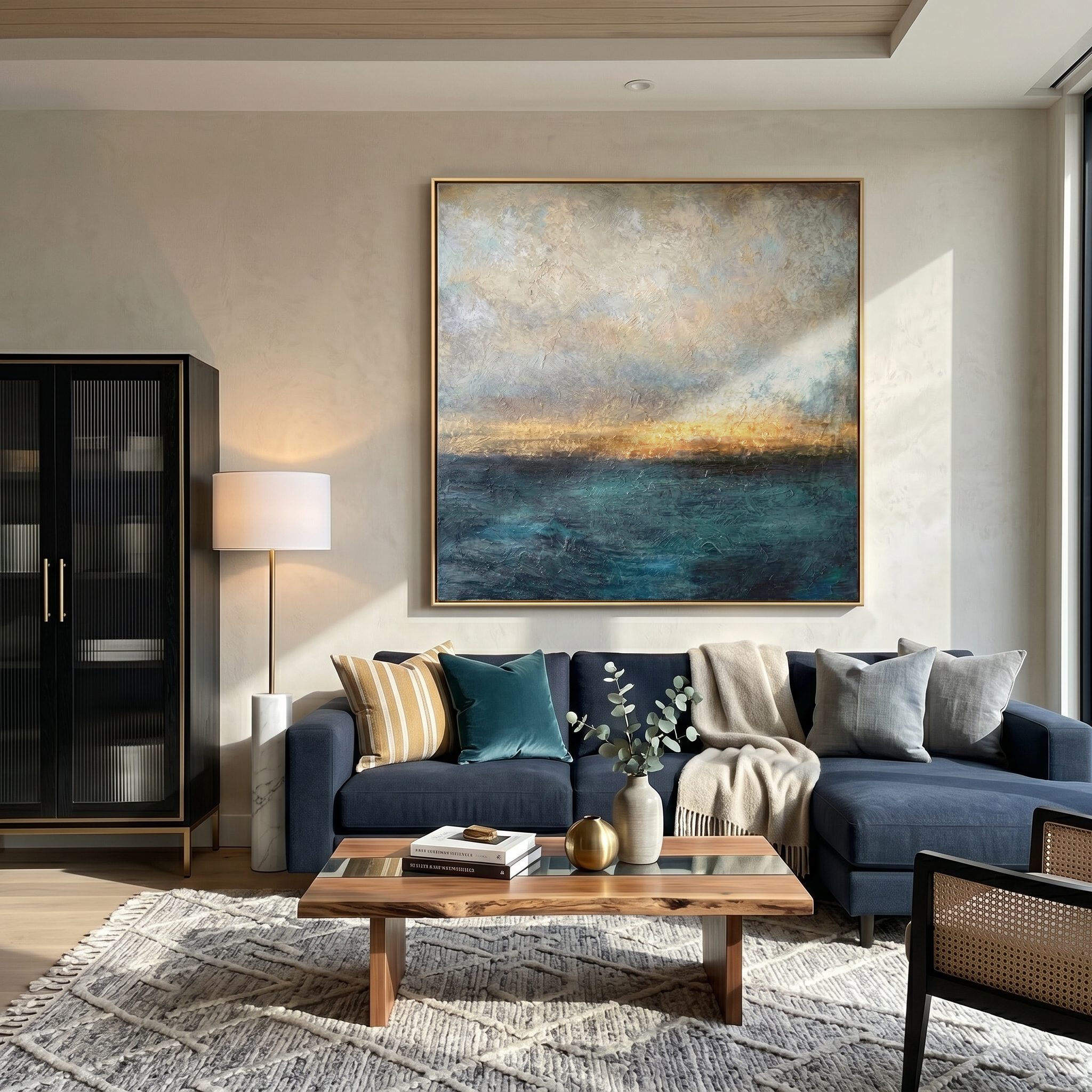 Abstract Canvas Art #AB1015