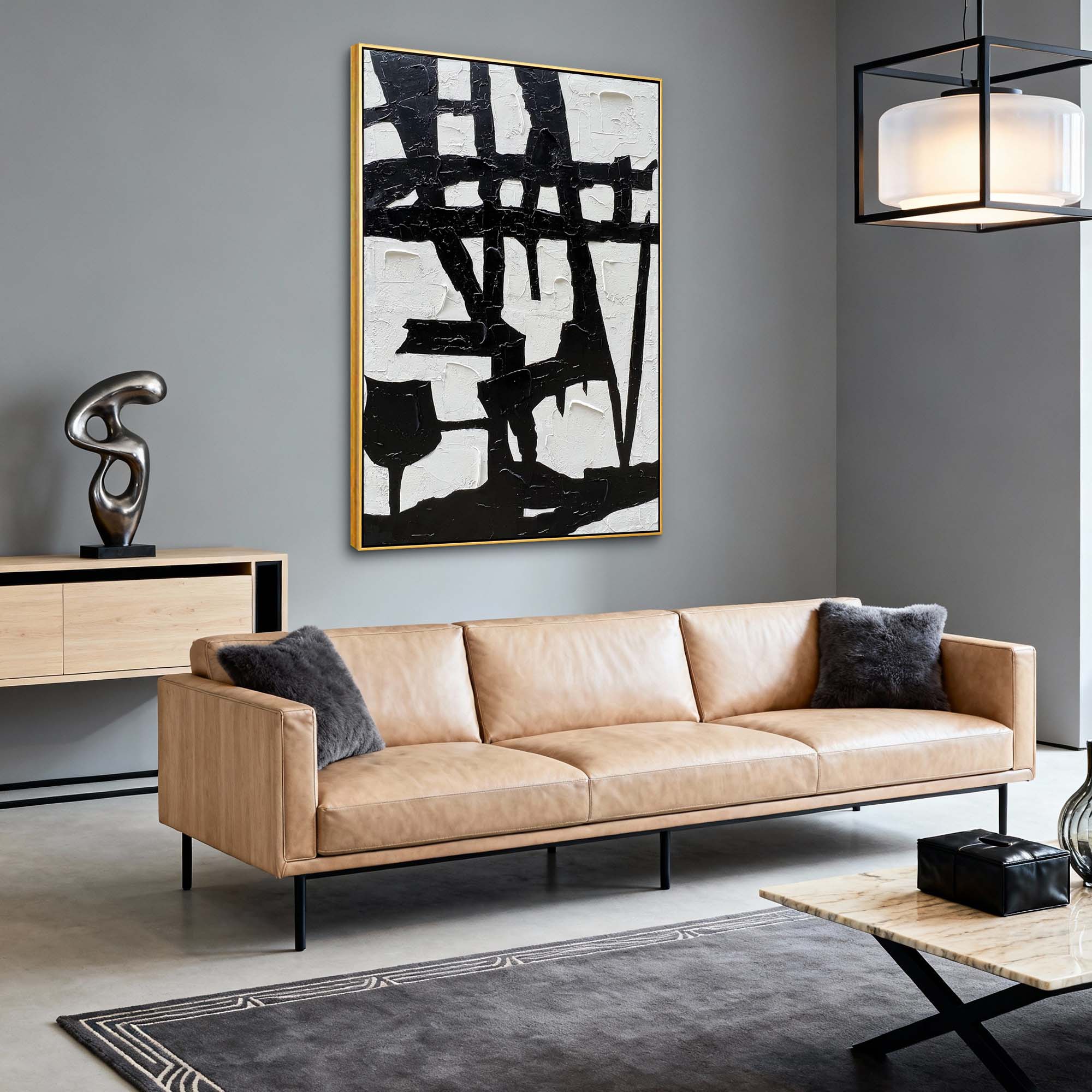 Abstract Canvas Art #AB812