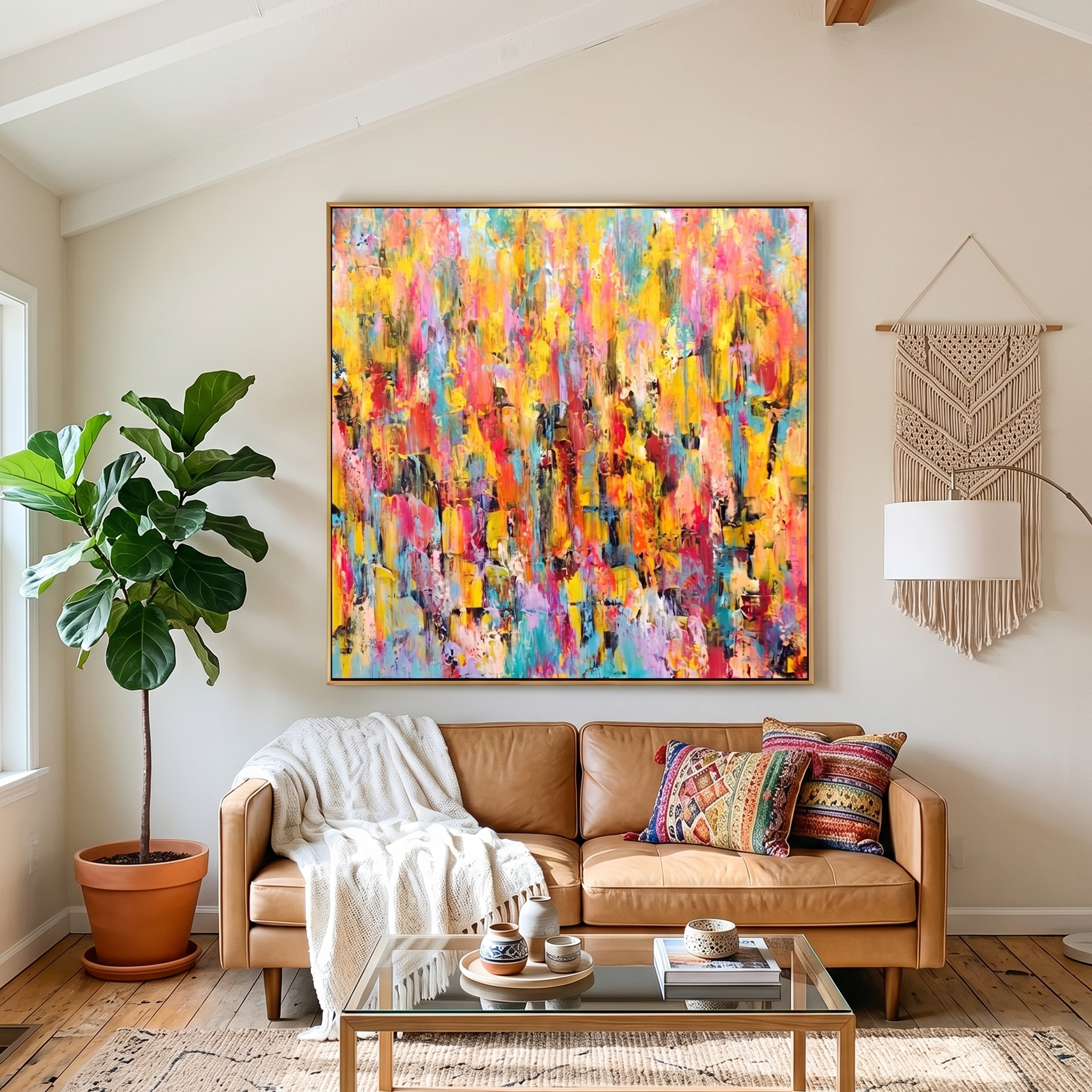 Abstract Canvas Art #AB1014