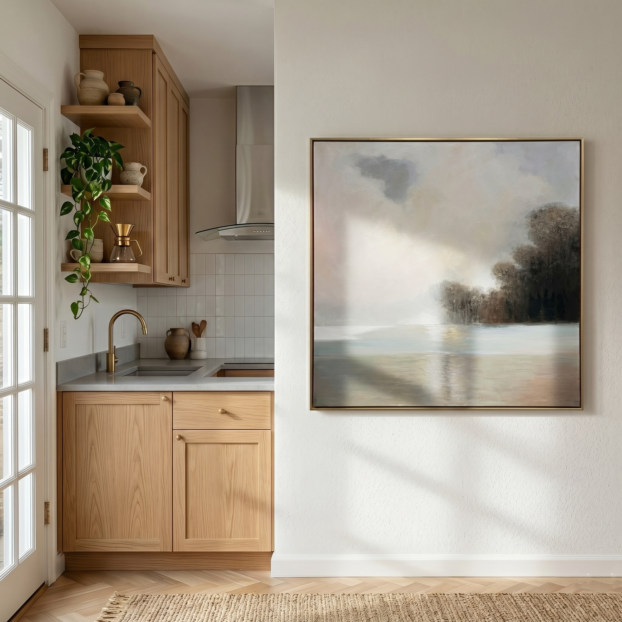 Landscape Canvas Art #LC143