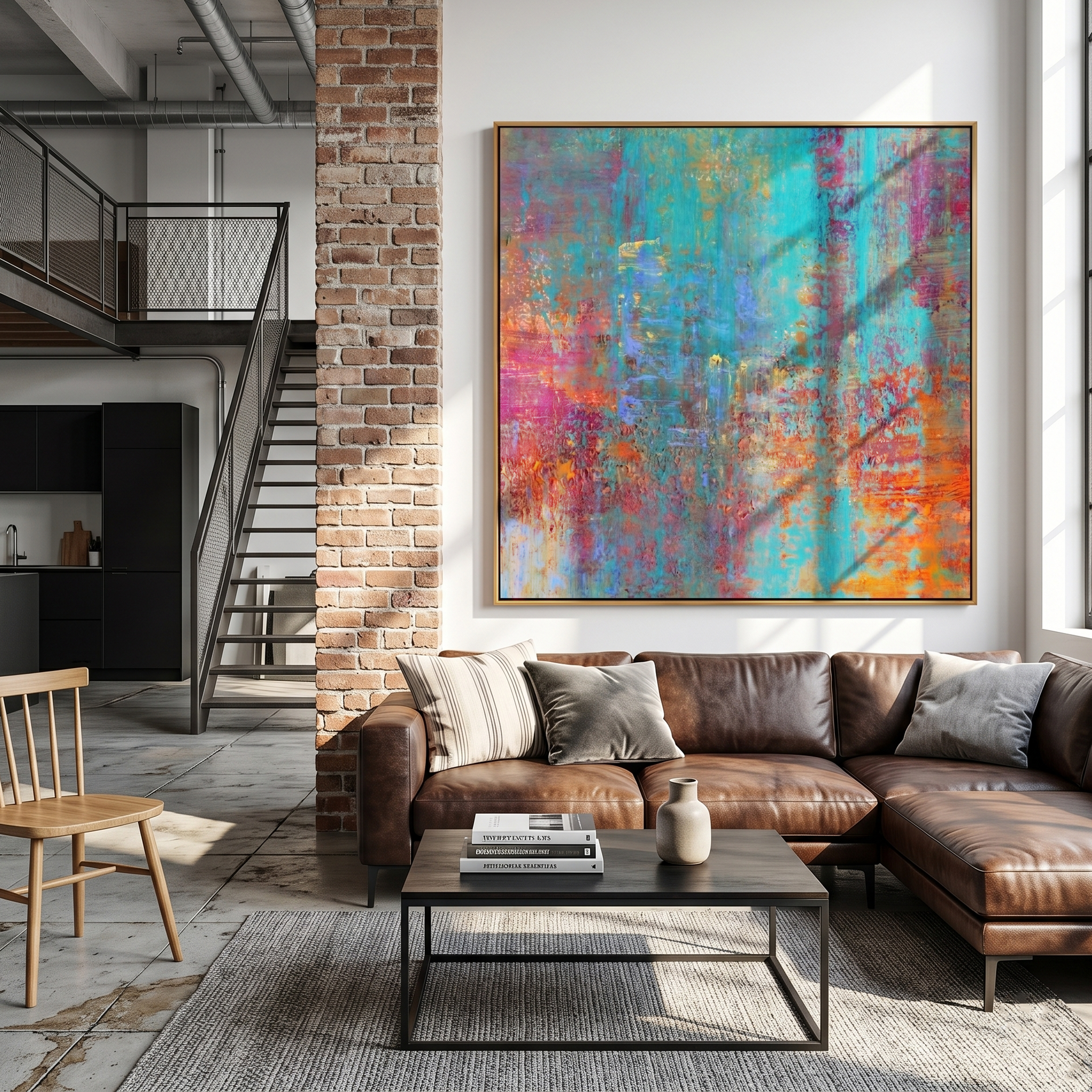 Abstract Canvas Art #AB1013