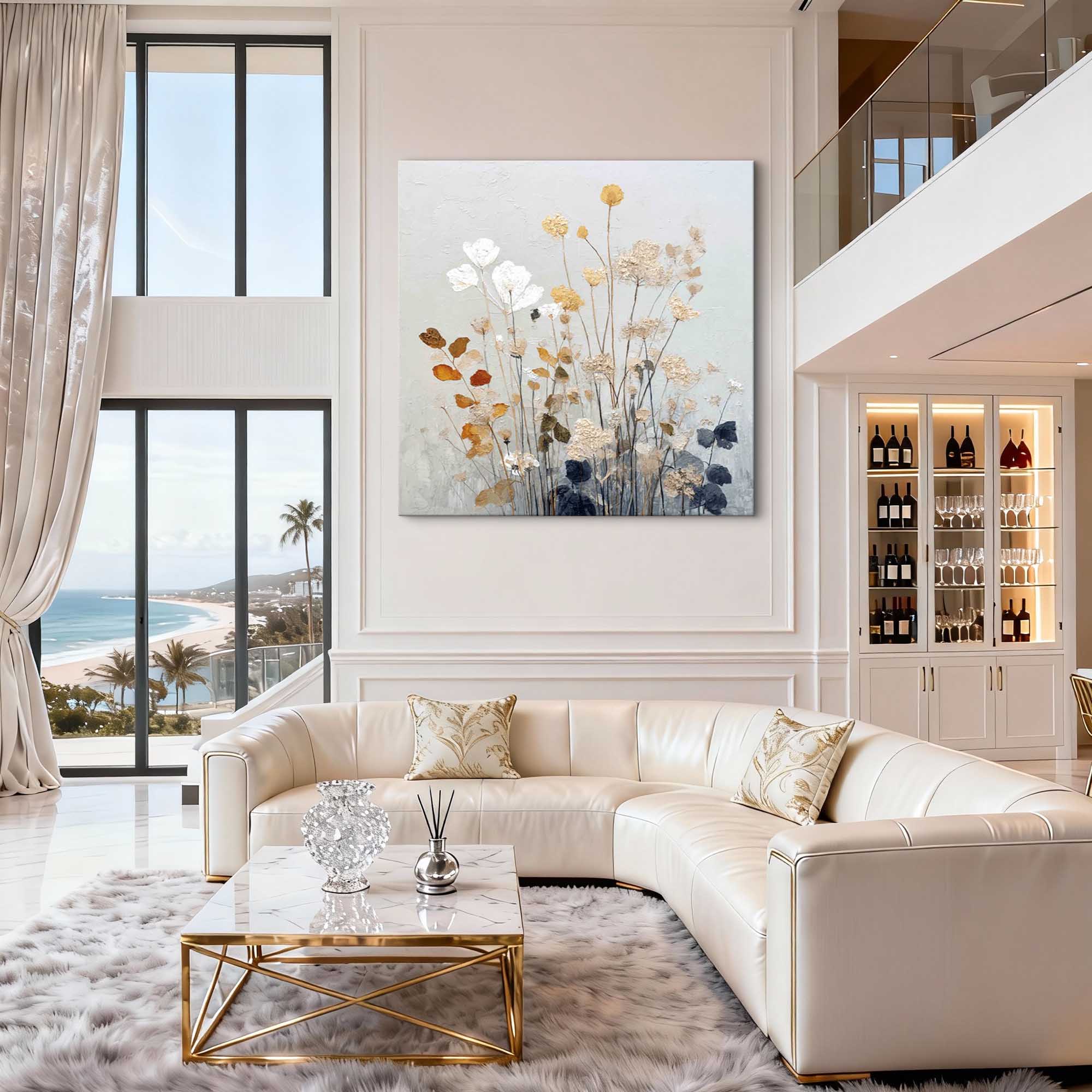 Flower Canvas Art #FL297